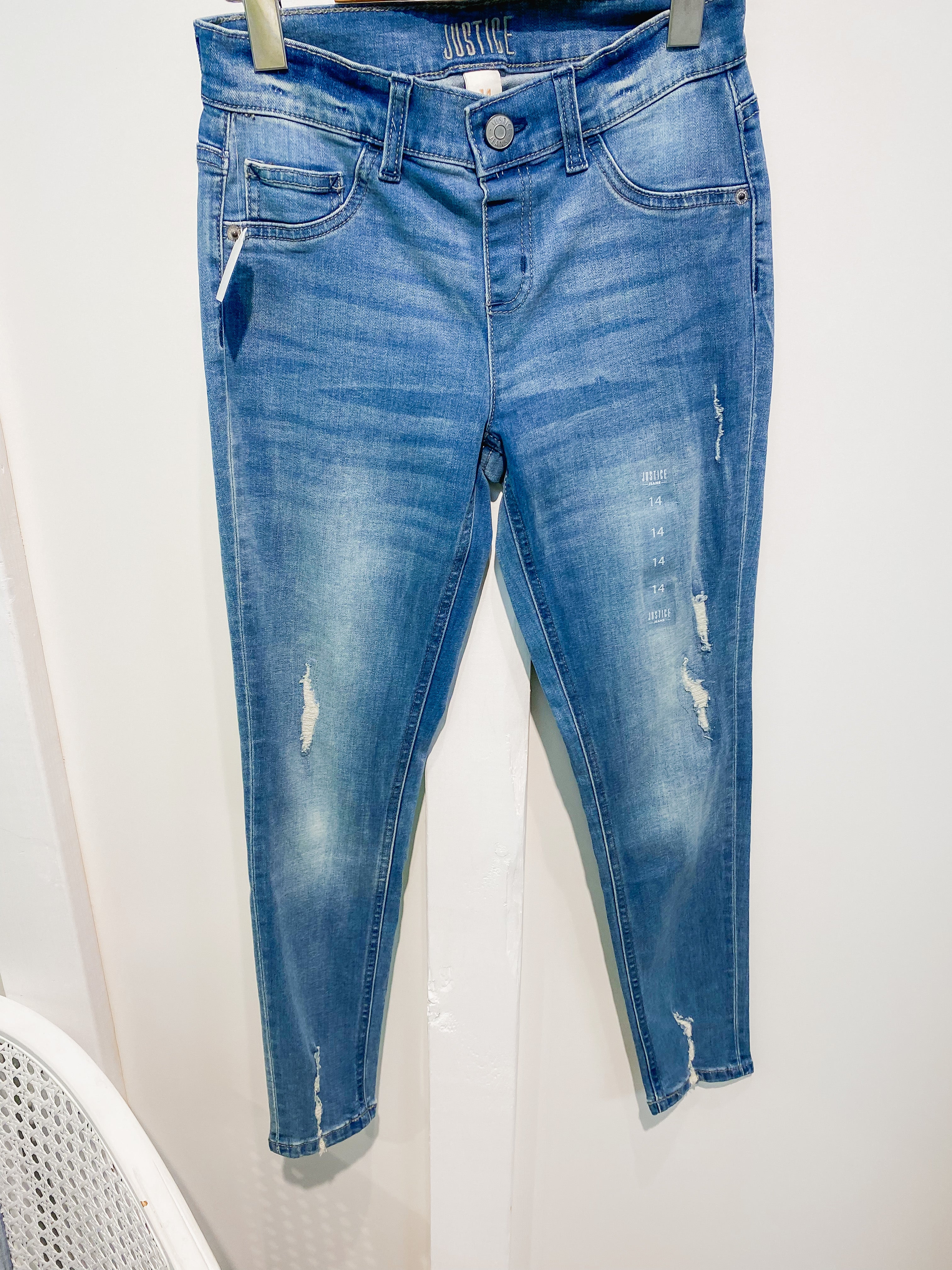 Justice mid rise on sale jeggings