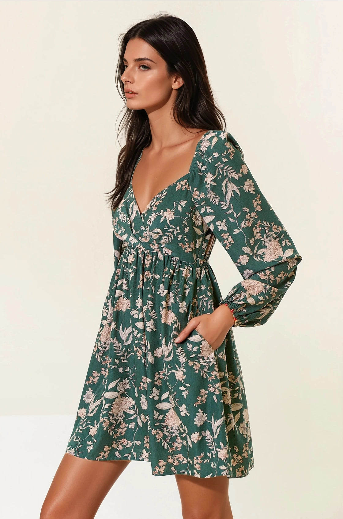 Evergreen Comfort Dress