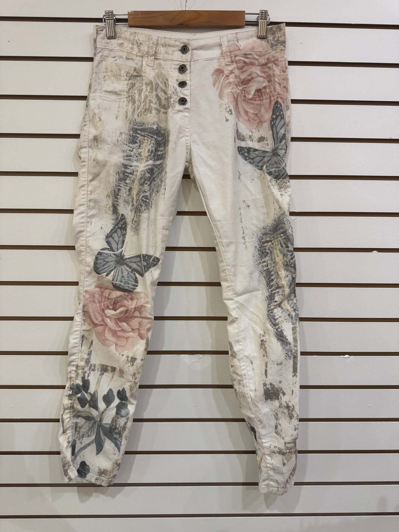 Italian floral pants