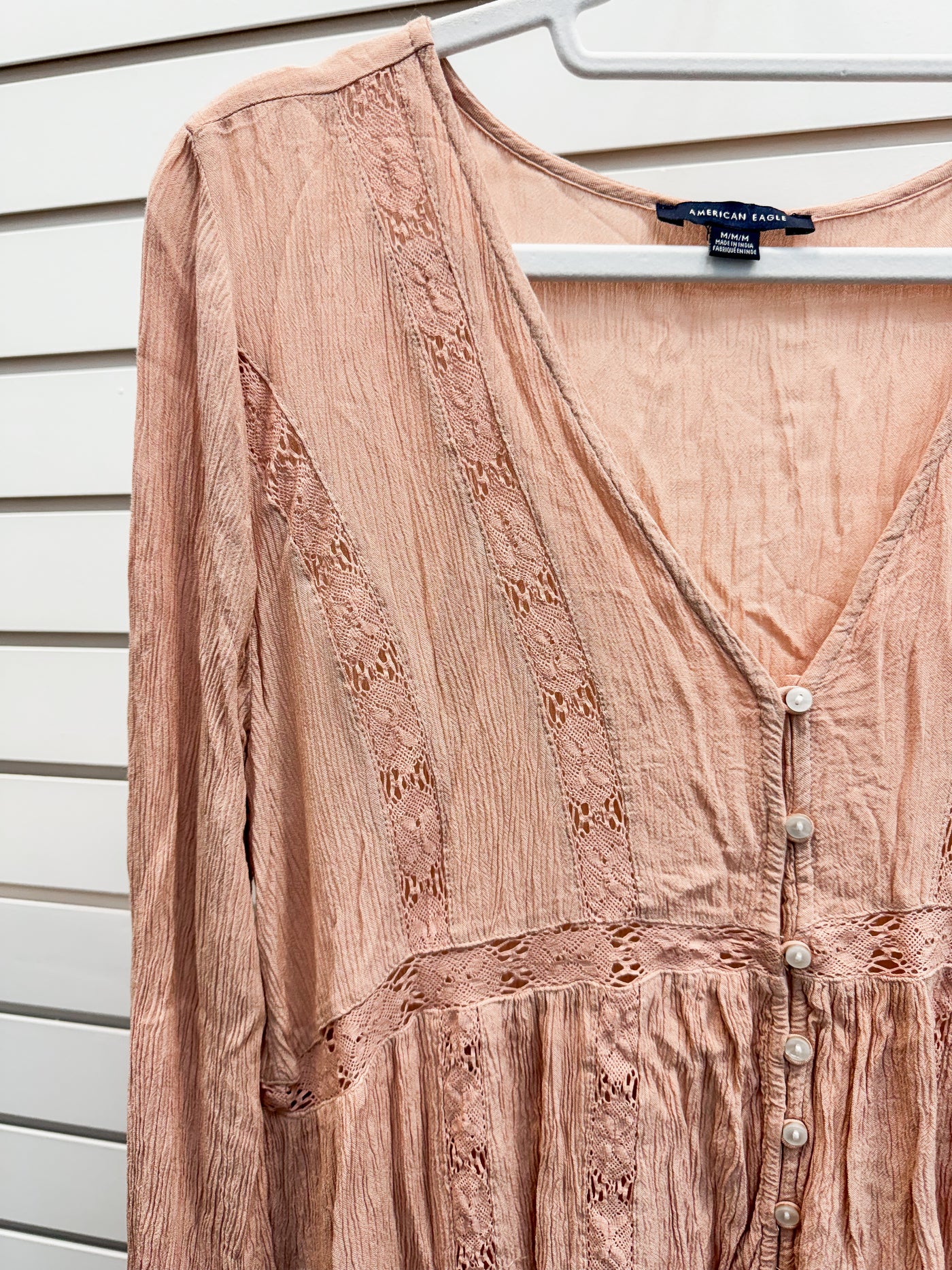 Blush Lace Blouse