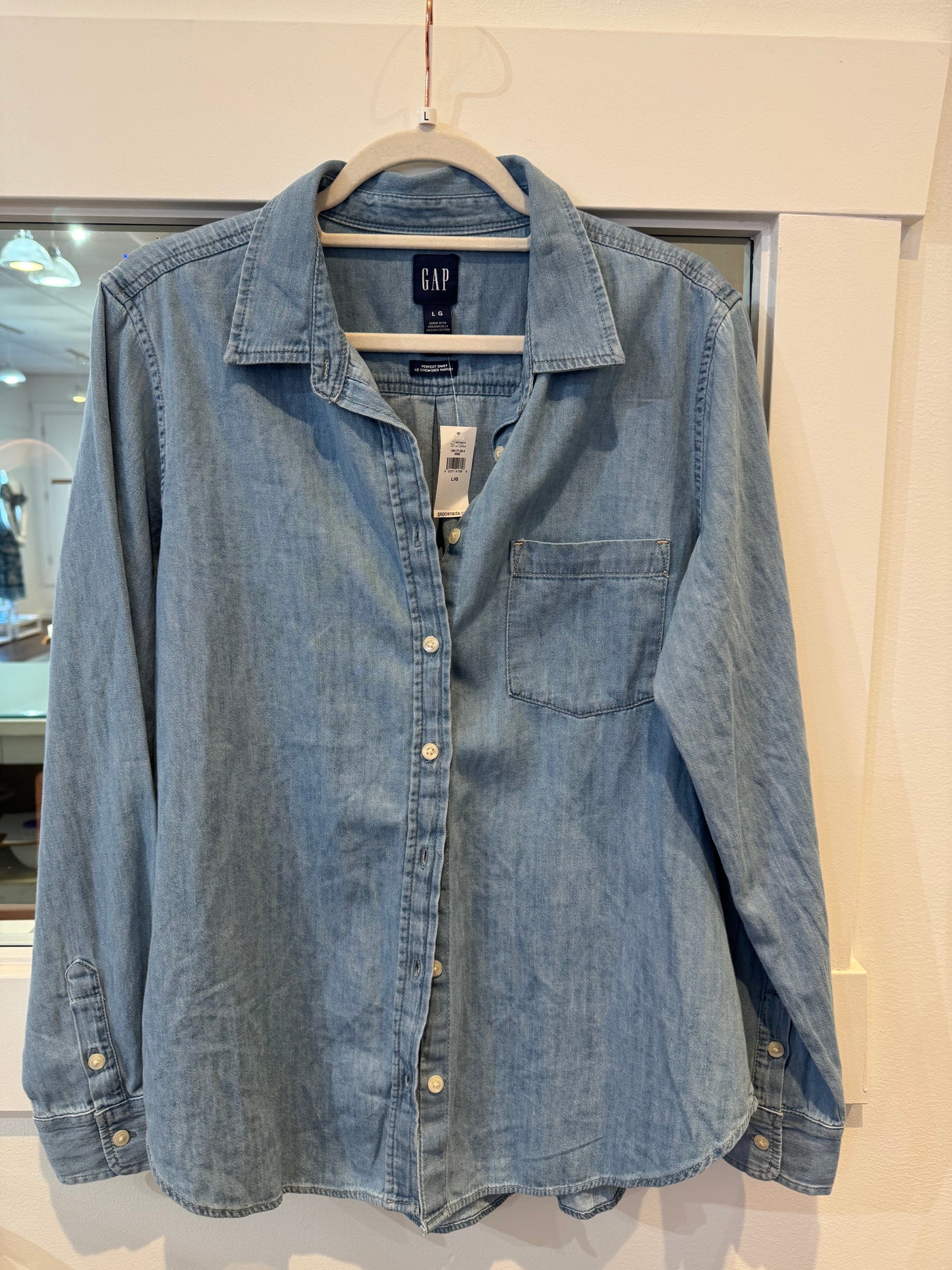 GAP Cotton Denim Shirt