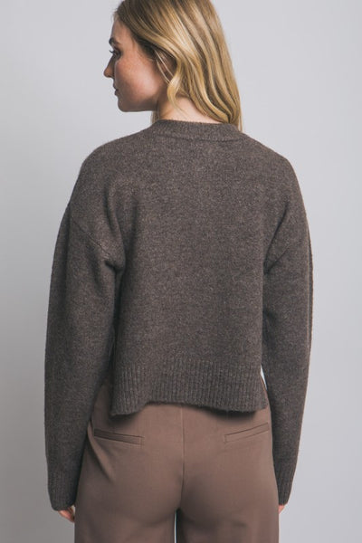 Espresso Embrace Cardigan