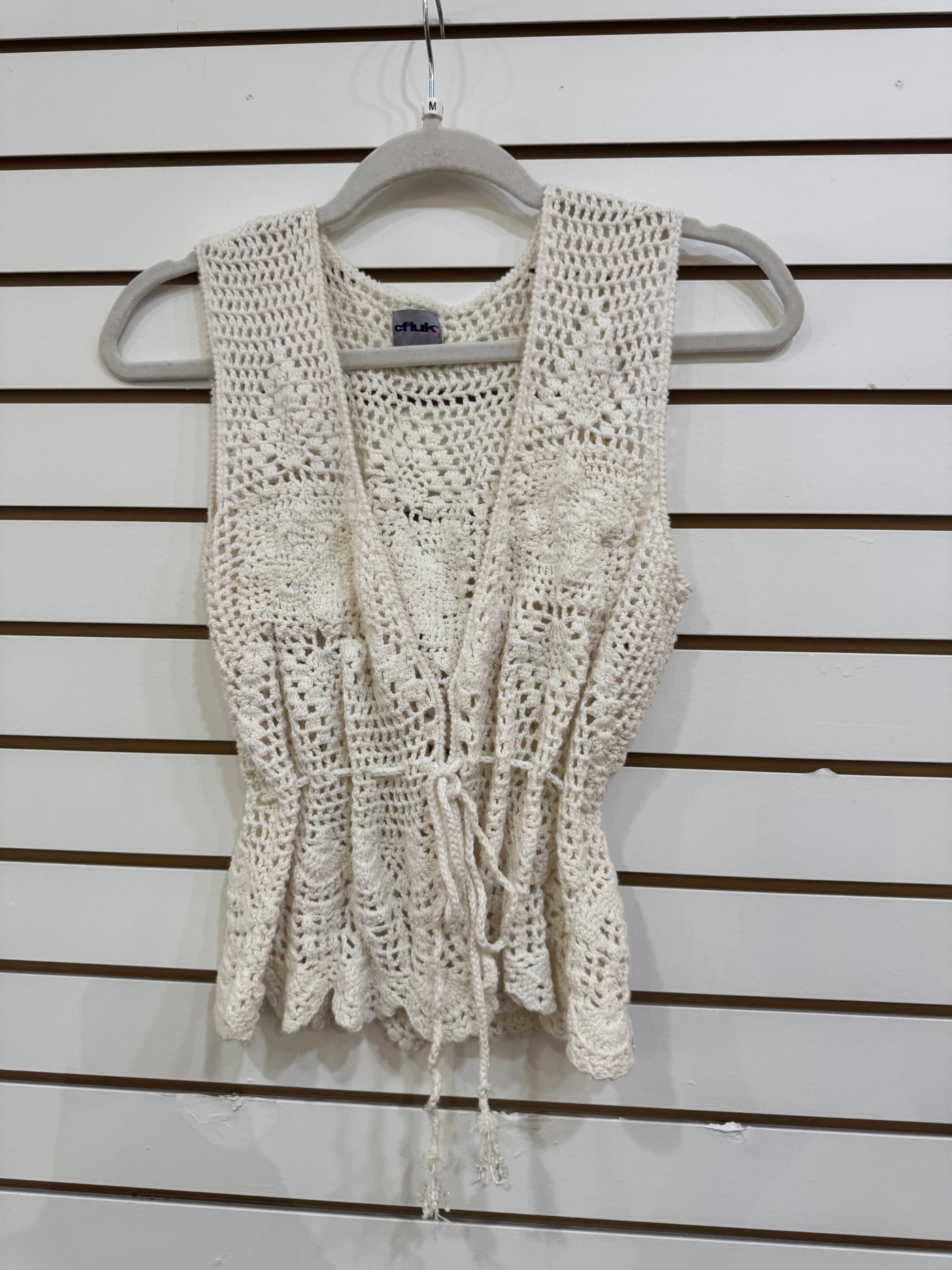 Vintage Crochet Vest