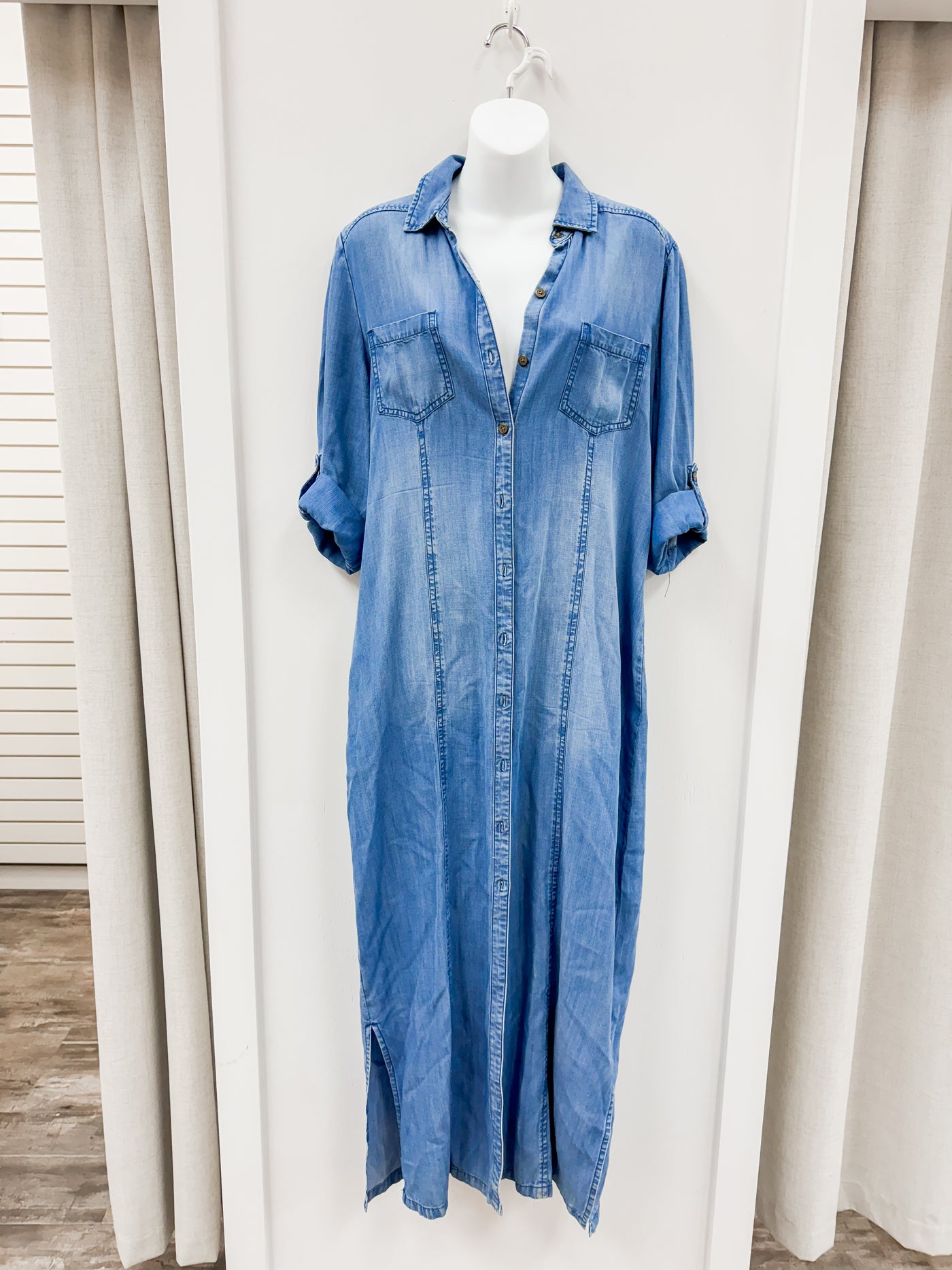 Denim Maxi Duster