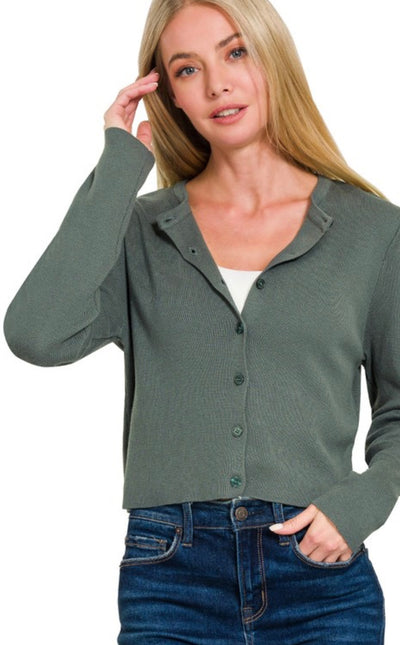 Jade Button Up Cardigan