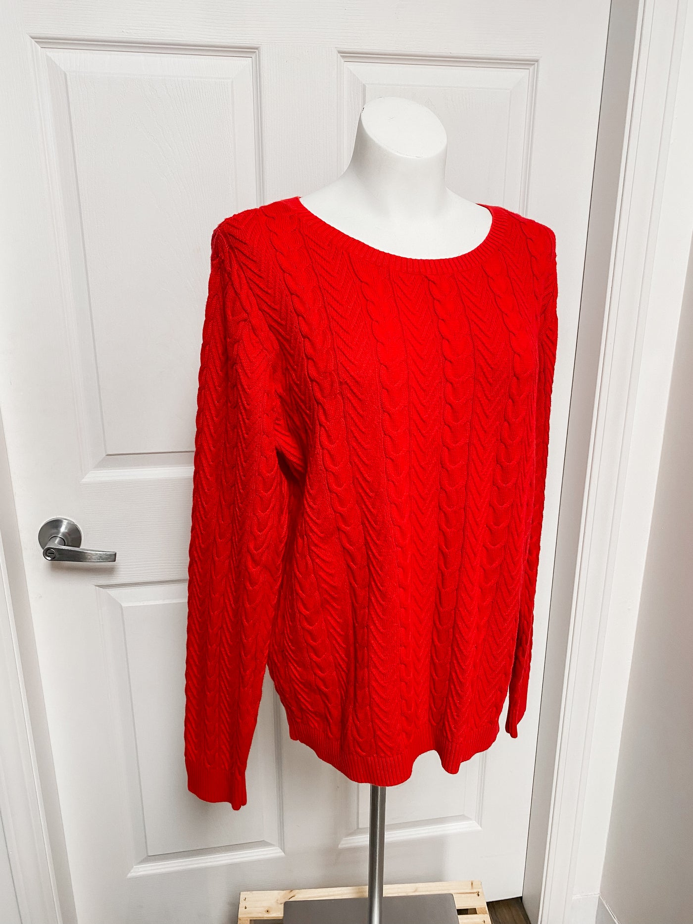 Lands End Knit Holiday Sweater