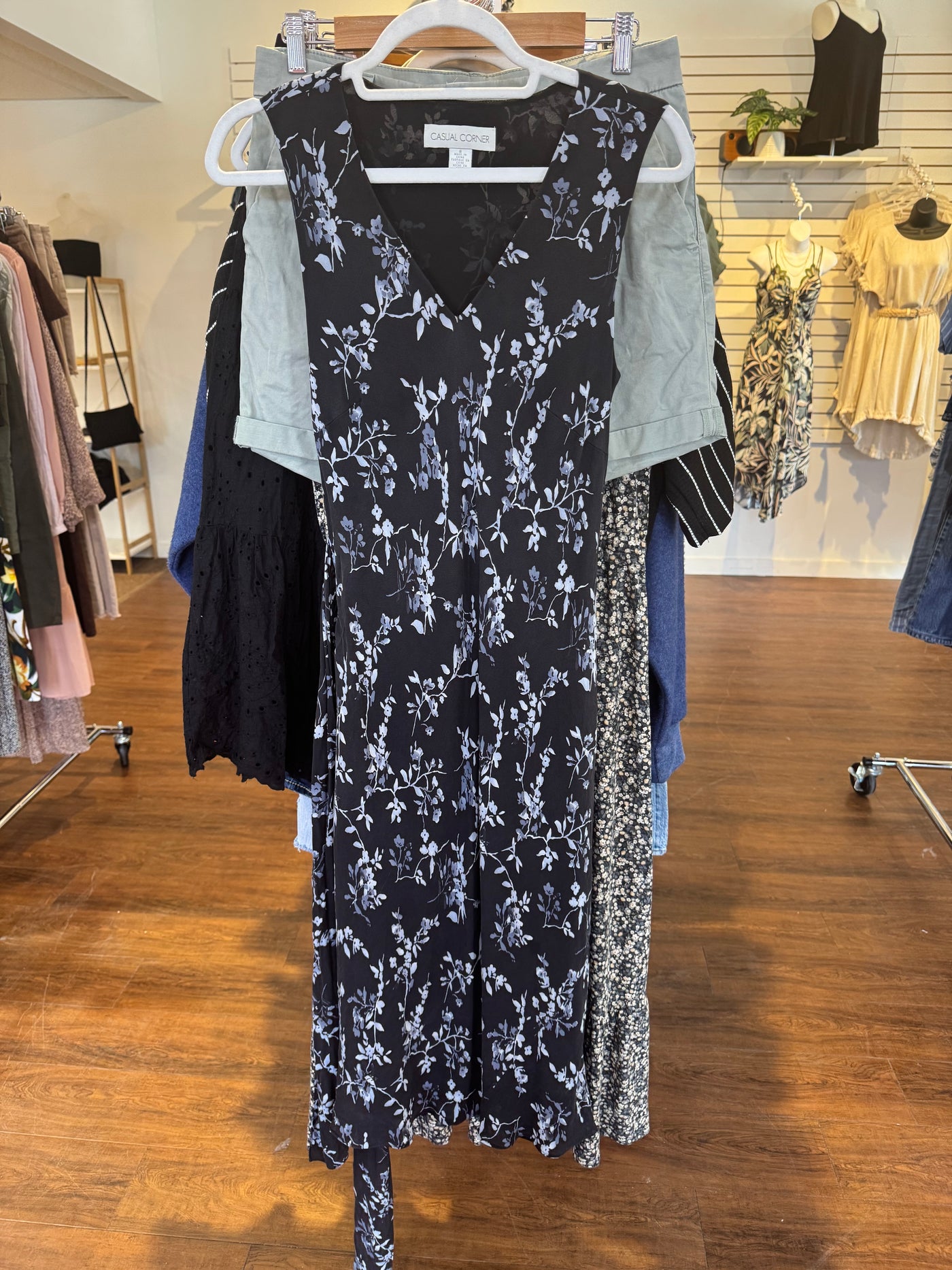 Vintage Floral Maxi Skirt
