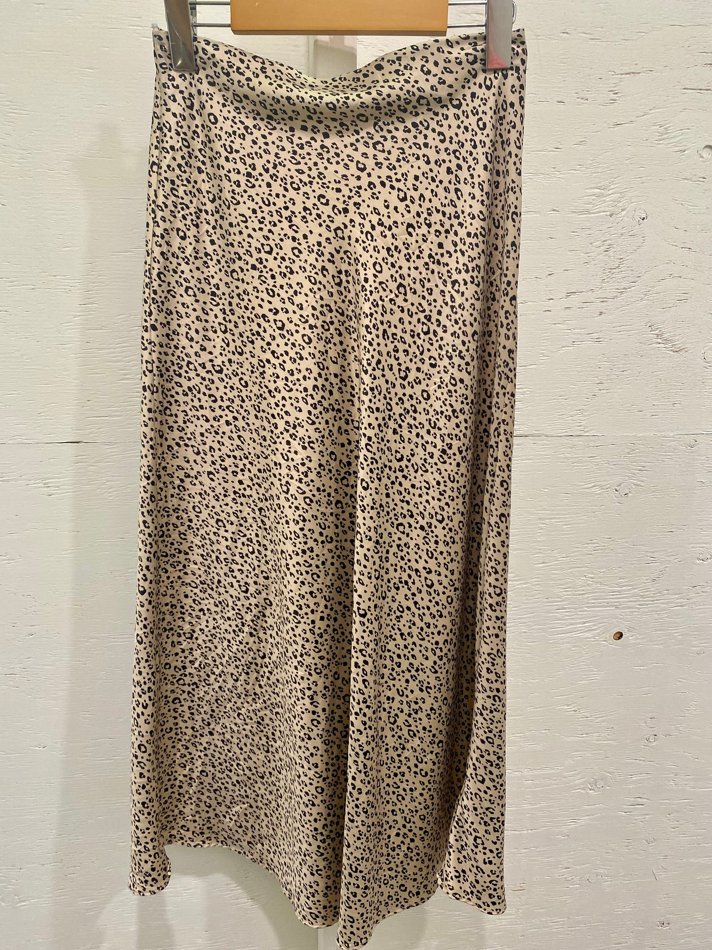 Cheetah Stretchy Midi Skirt