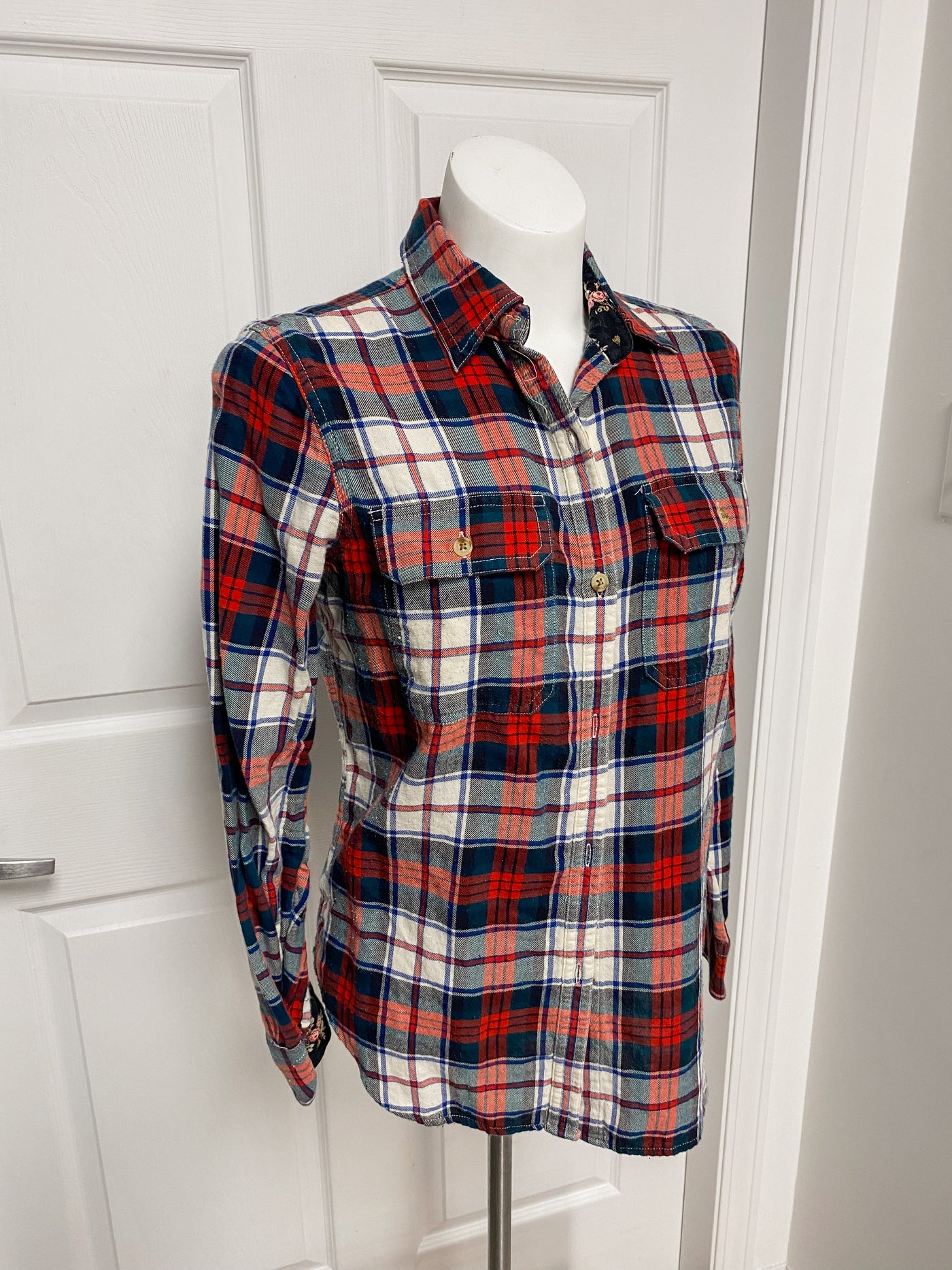 Chaps Plaid Button Down