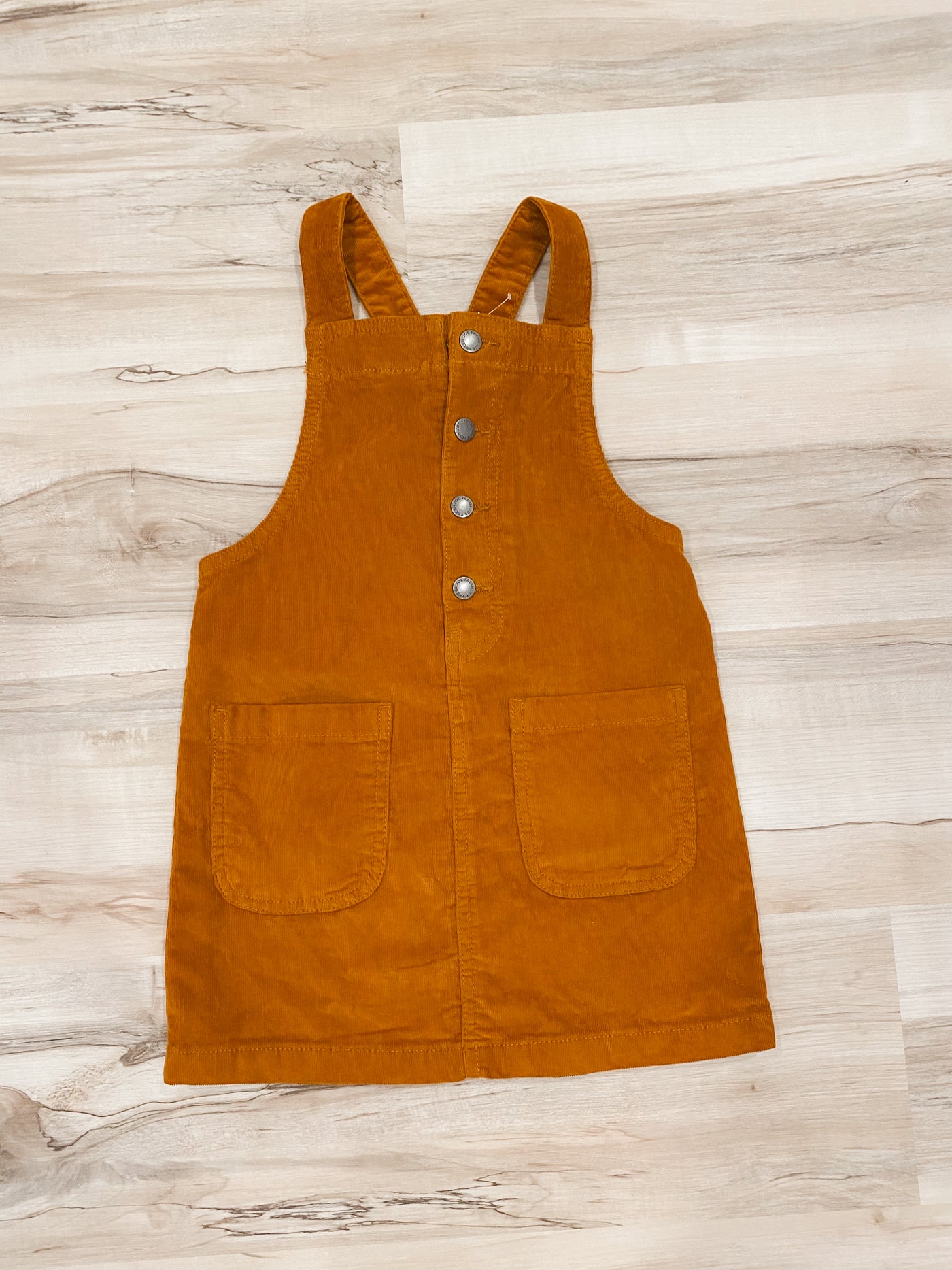 Courdaroy overall dress