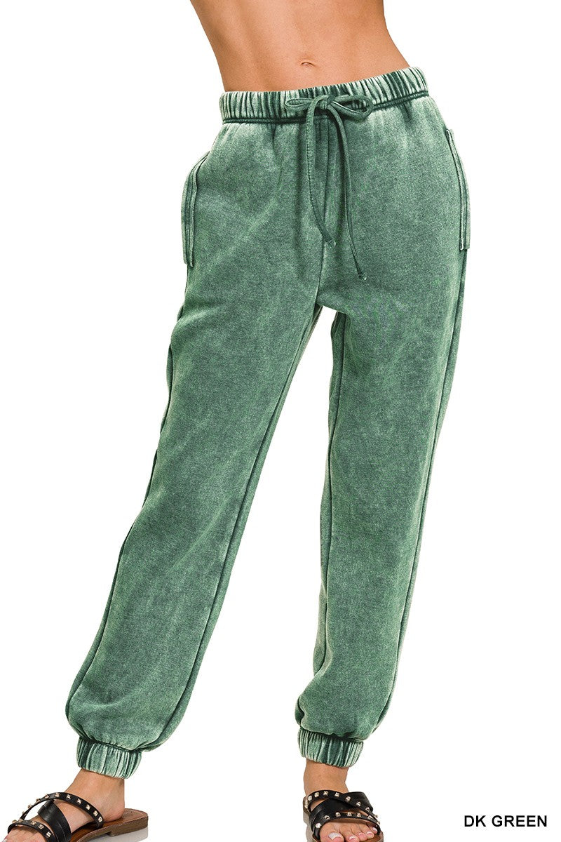 Emerald Fleece Jogger