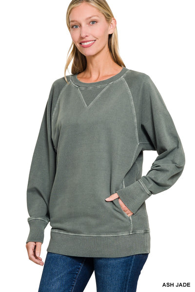 Cotton Pocket Pullover