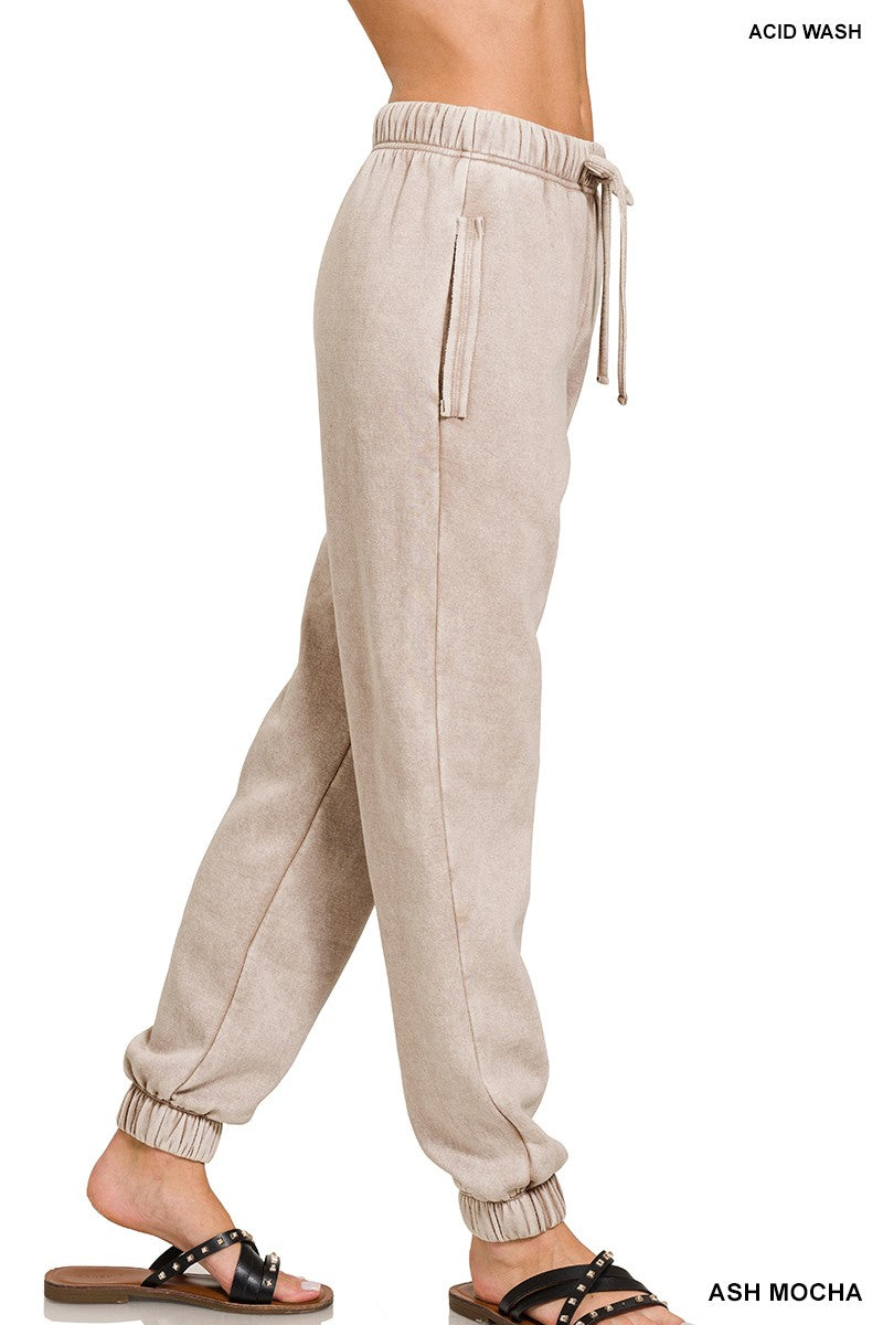 Light Mocha Jogger Pants