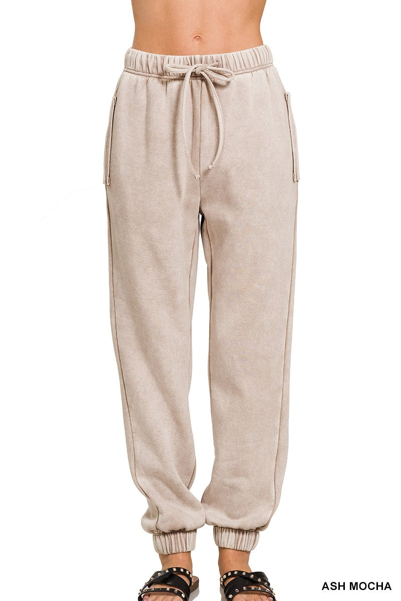 Light Mocha Jogger Pants