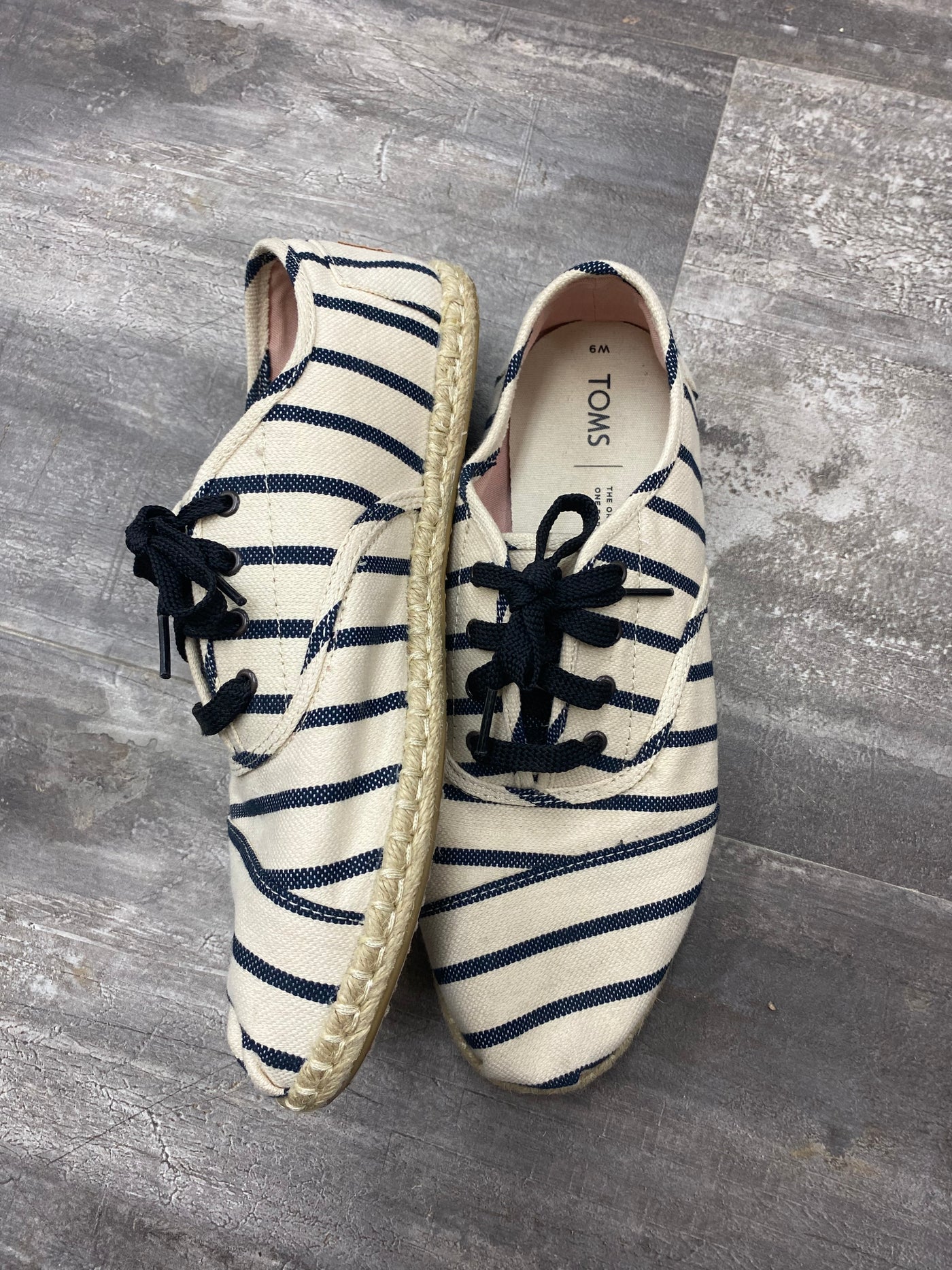 Tom’s striped casual flats