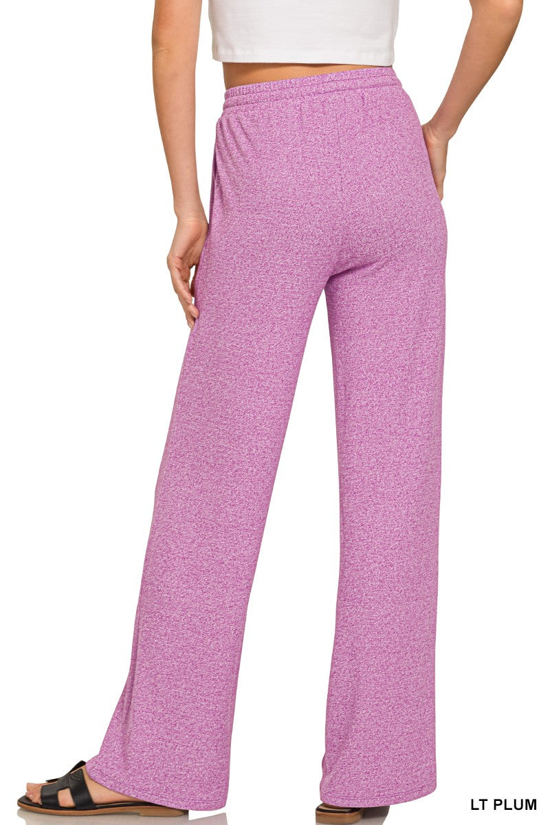 Mocha Softest Straight Leg Pants