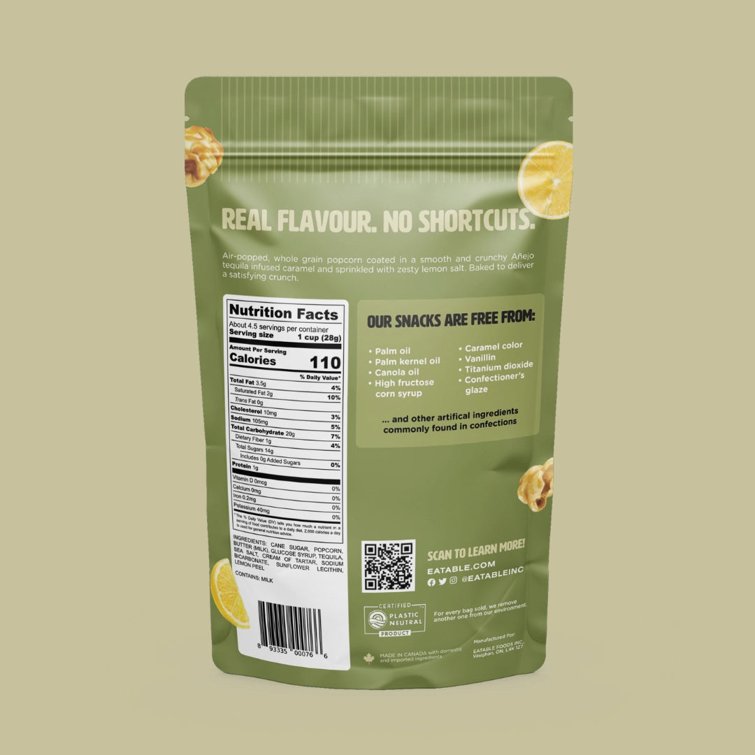 Salt & Tequila Gourmet Popcorn