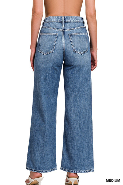 Wide Straight Leg Denim