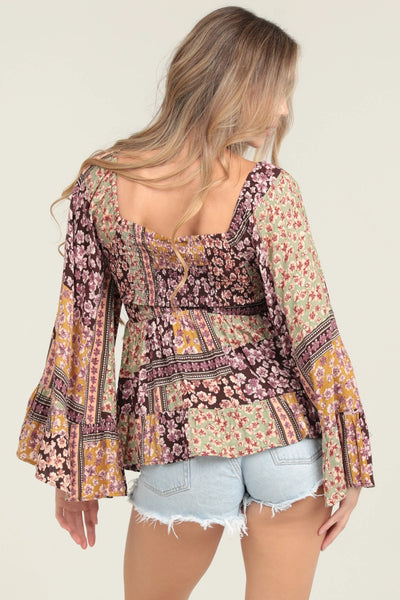 Festival Floral Top