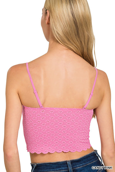 Mocha Seamless Cami Bralette