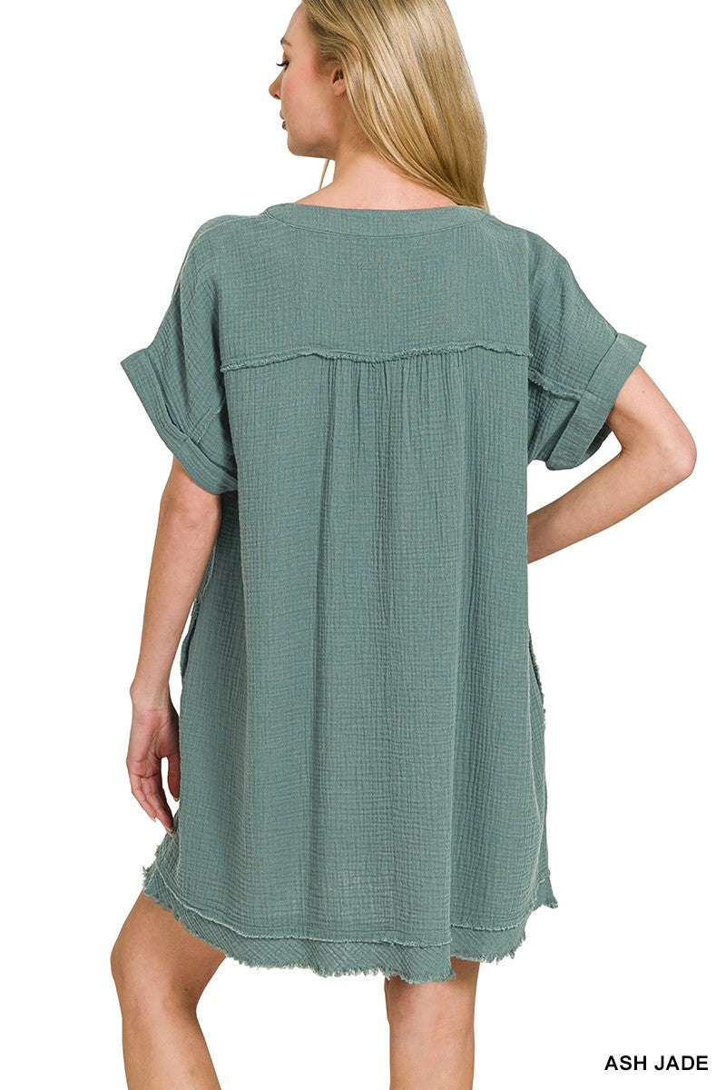 Cotton Babydoll Dress