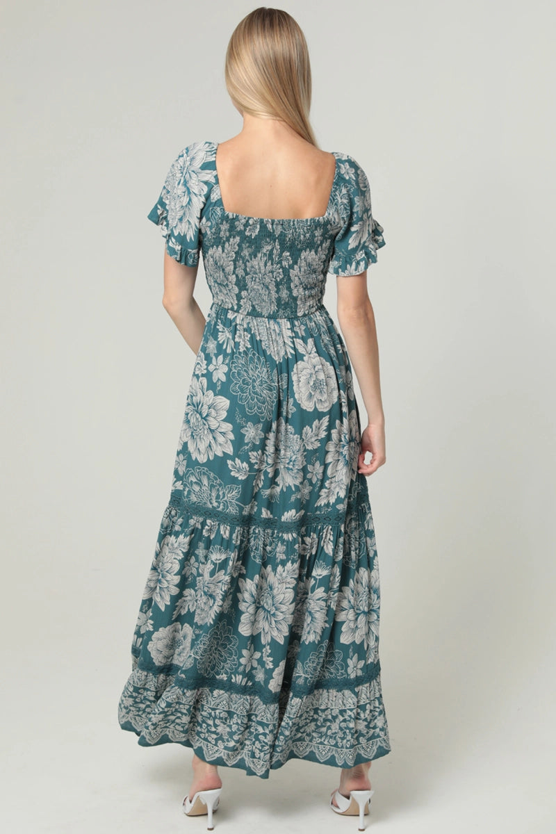 Mermaid Marigold Maxi Dress