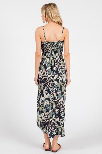 Tropical Midi Sundress