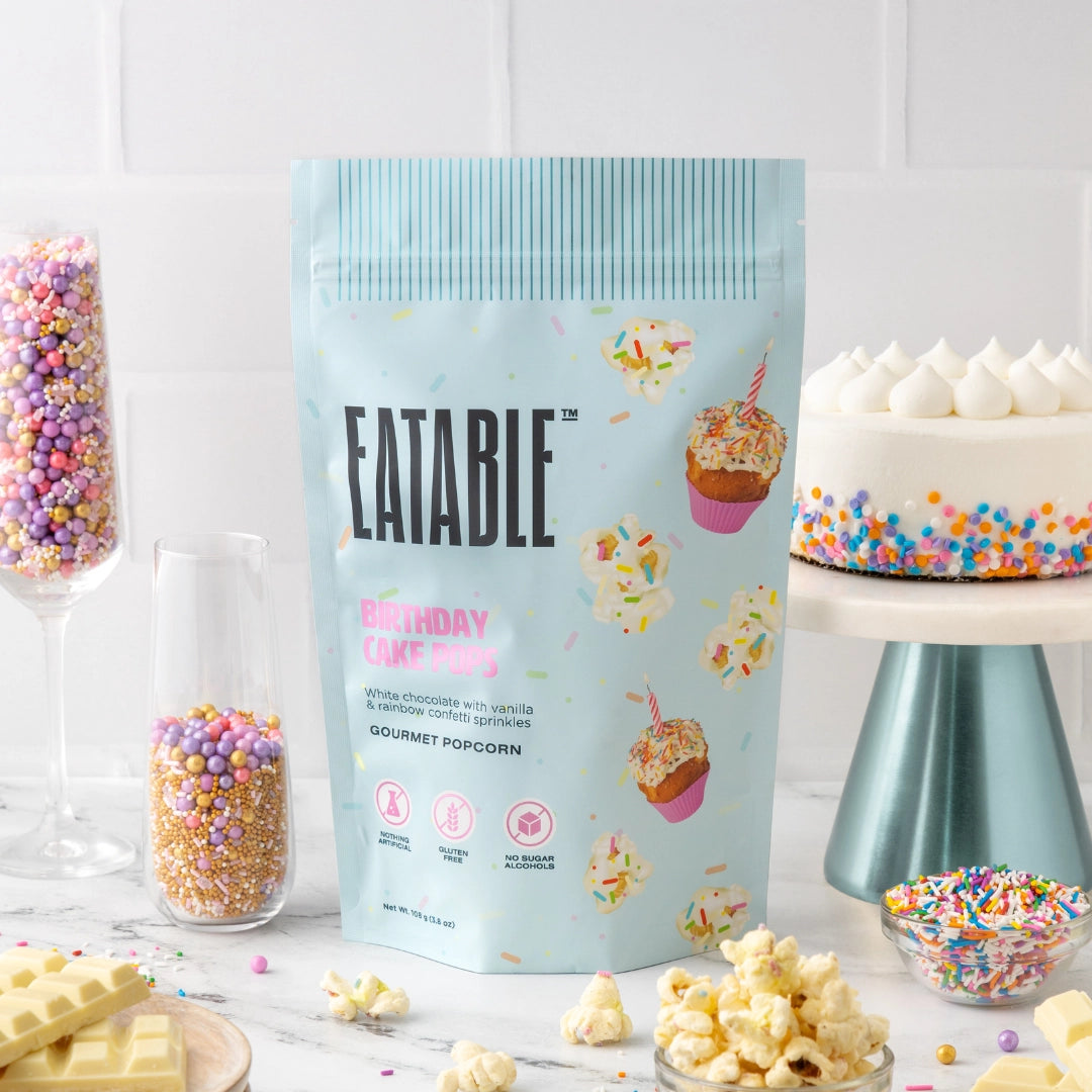 Birthday Cake Gourmet Popcorn