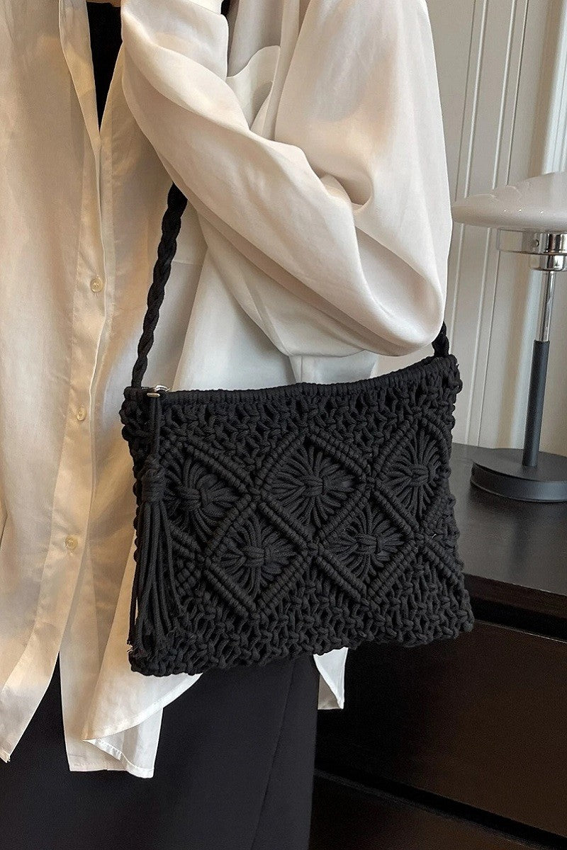 Crochet Crossbody Purse