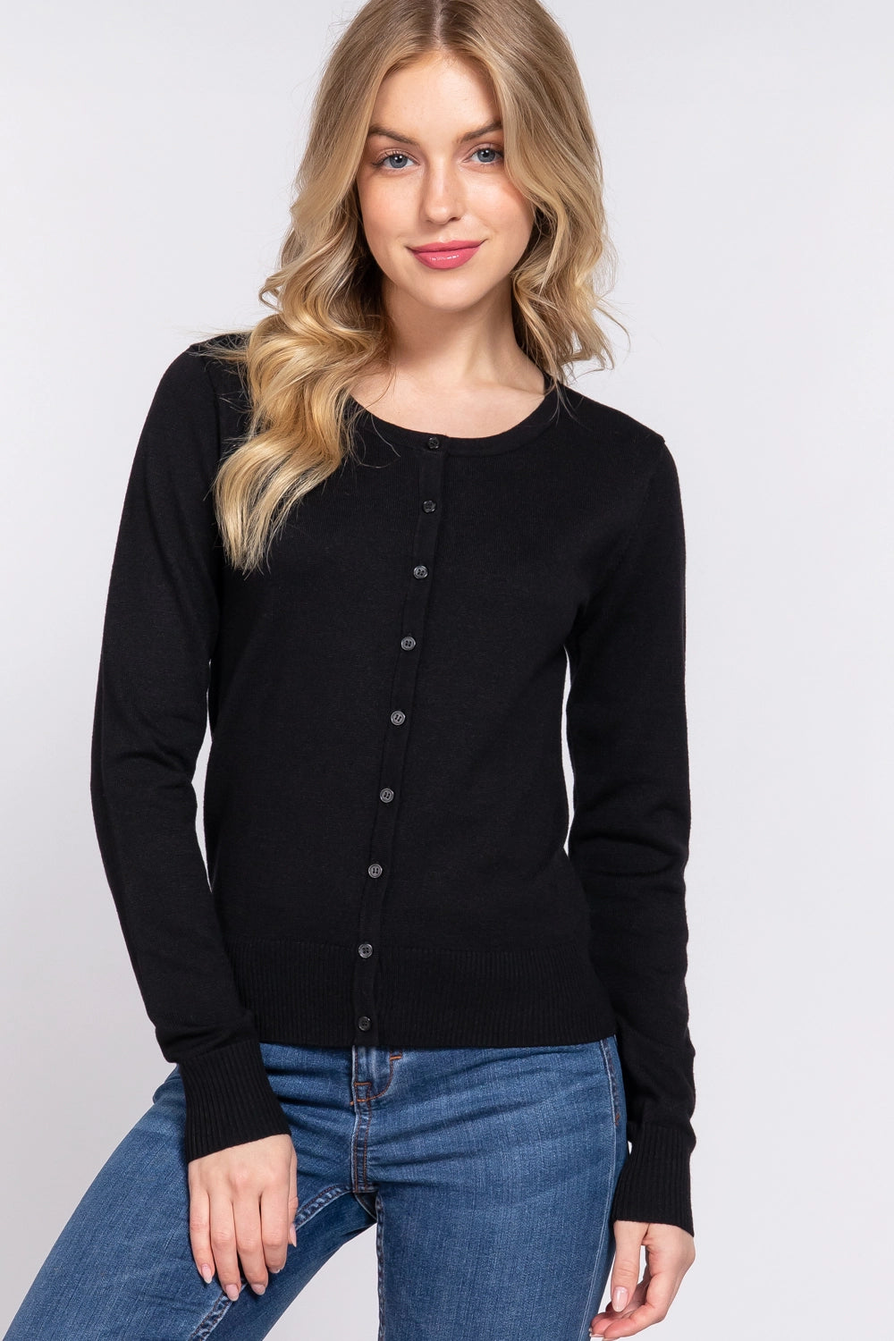 Classic Button Up Cardigan