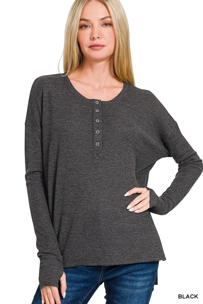 Waffle Comfort Long Sleeve