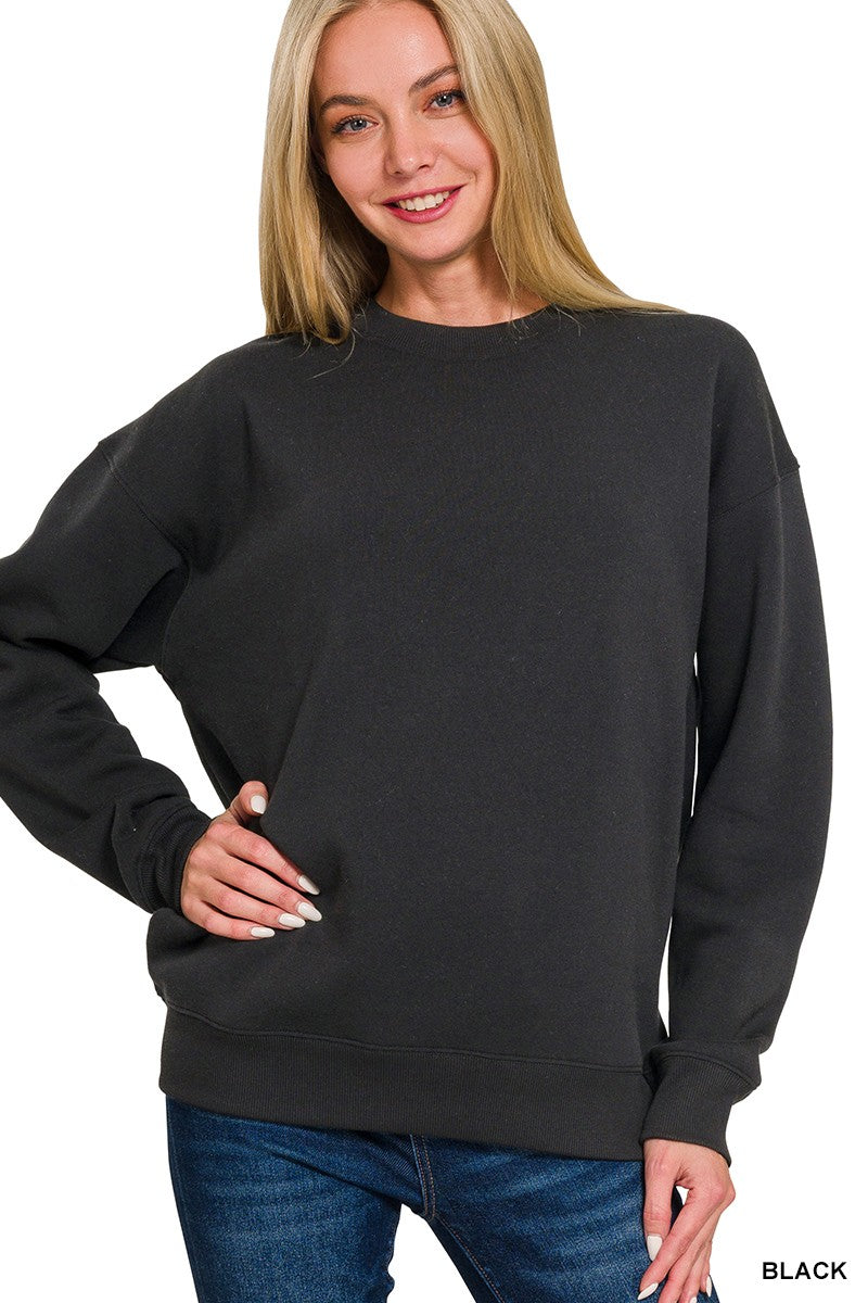 Black Crewneck Sweater