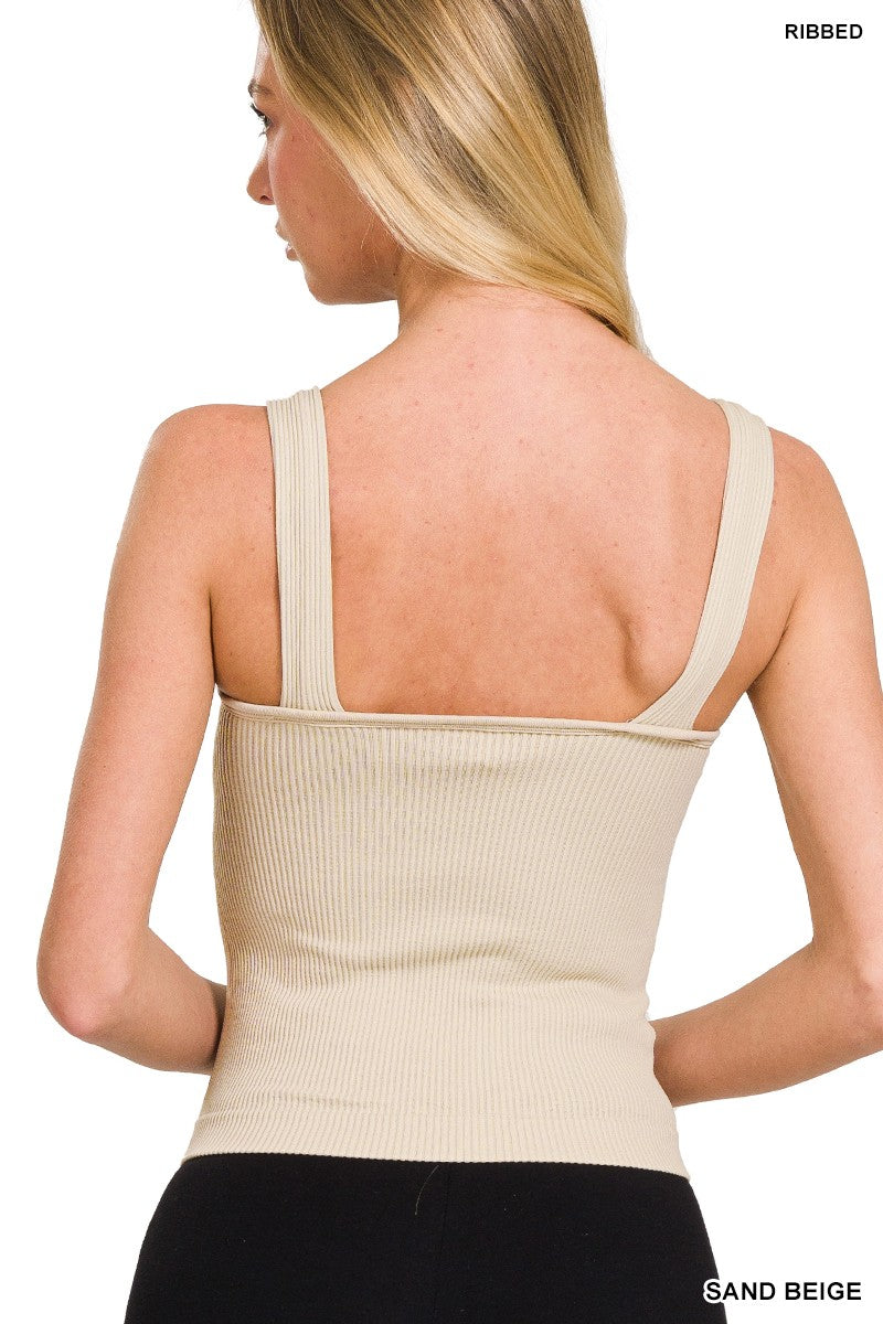 Sand Padded Bralette Tank