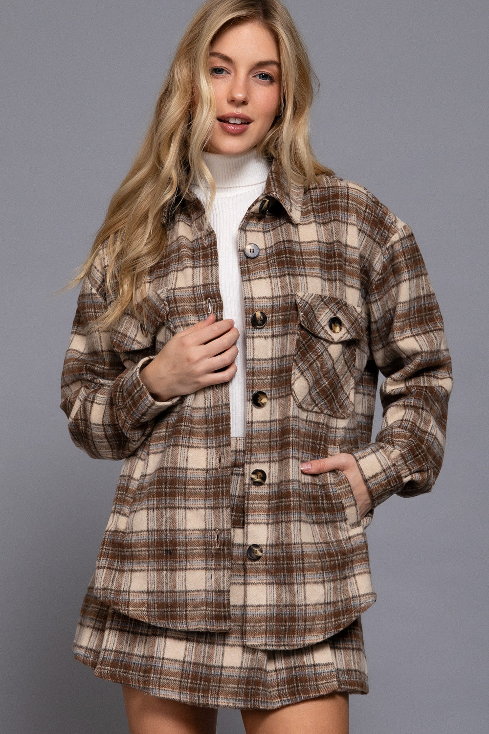 Harvest Plaid Shacket