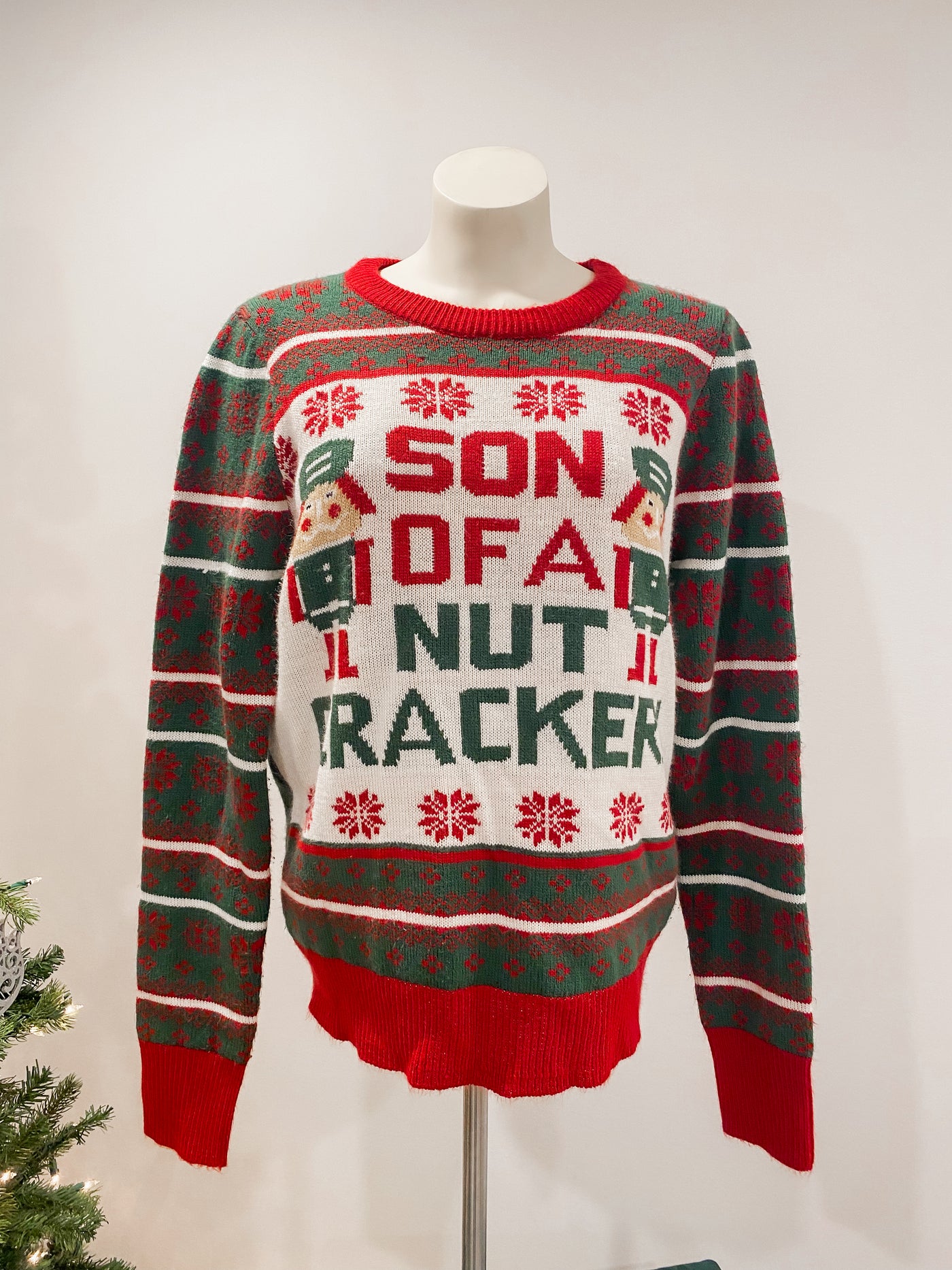 Son of a nutcracker holiday sweater