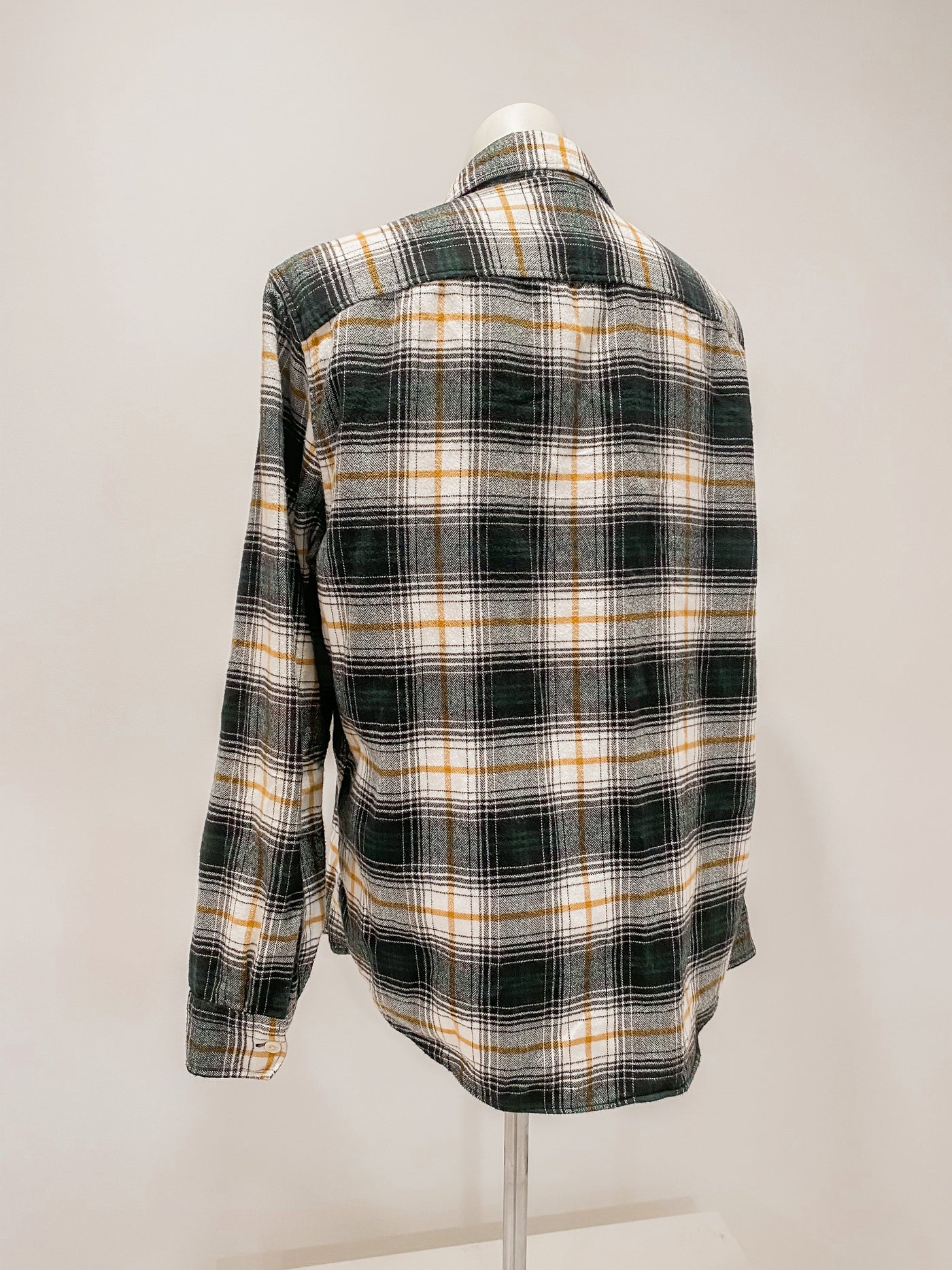 American Eagle Soft Plaid Flannel Button Down