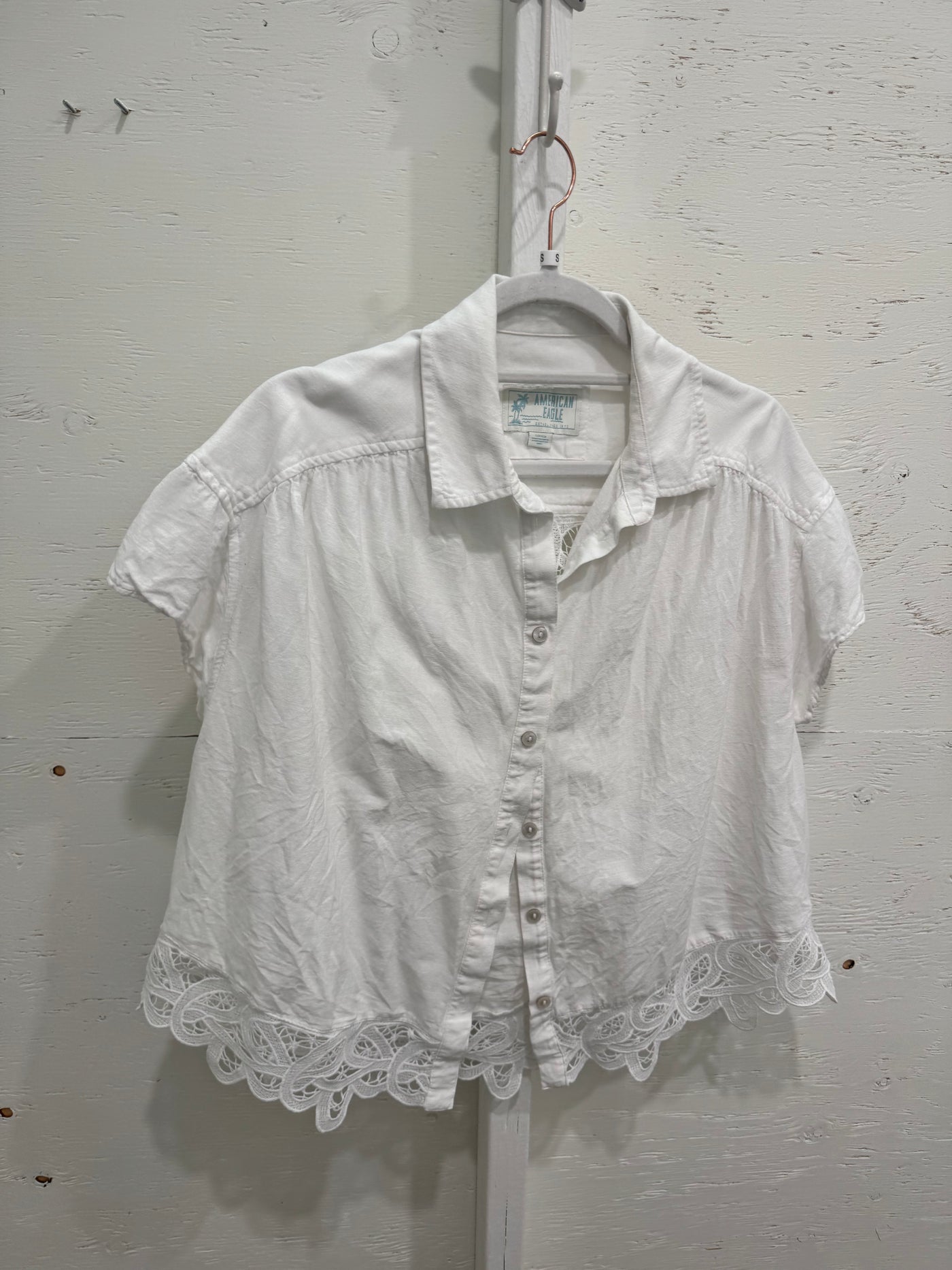 American Eagle Cotton Button Down