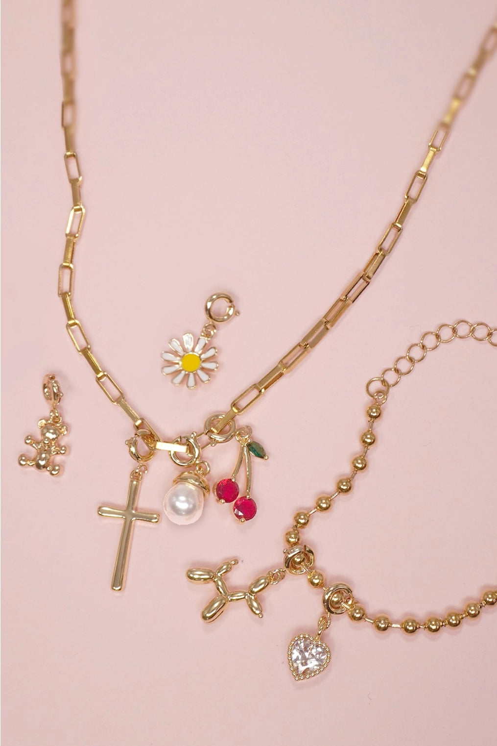 CHARM-18K Real Gold Dipped