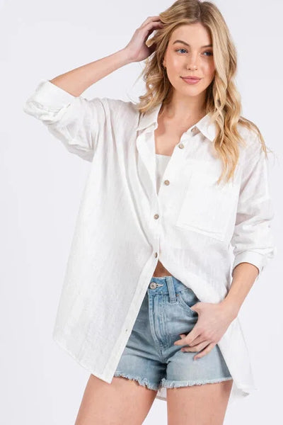 Cotton Button Down