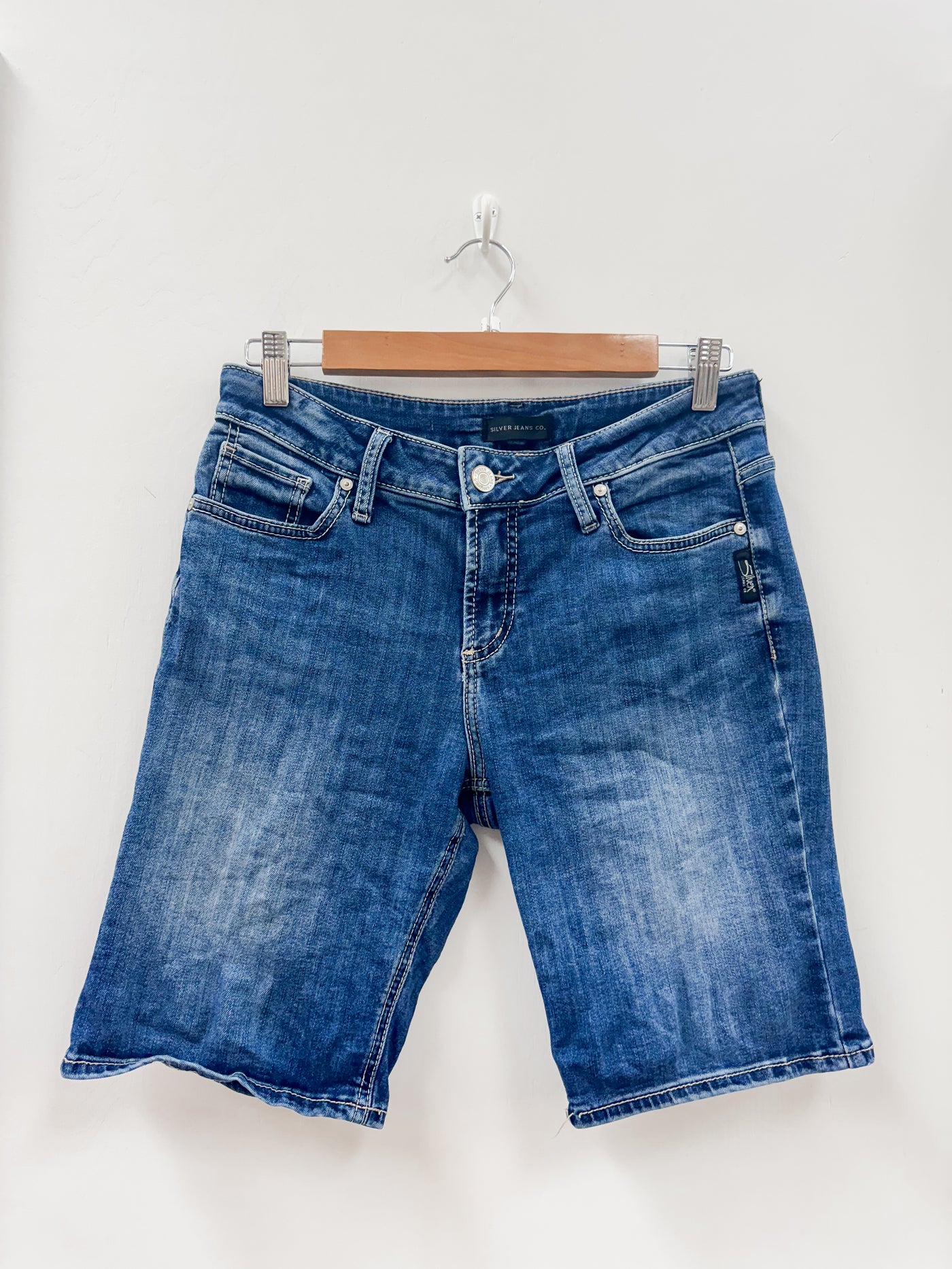 Silver Suki Burmuda Shorts