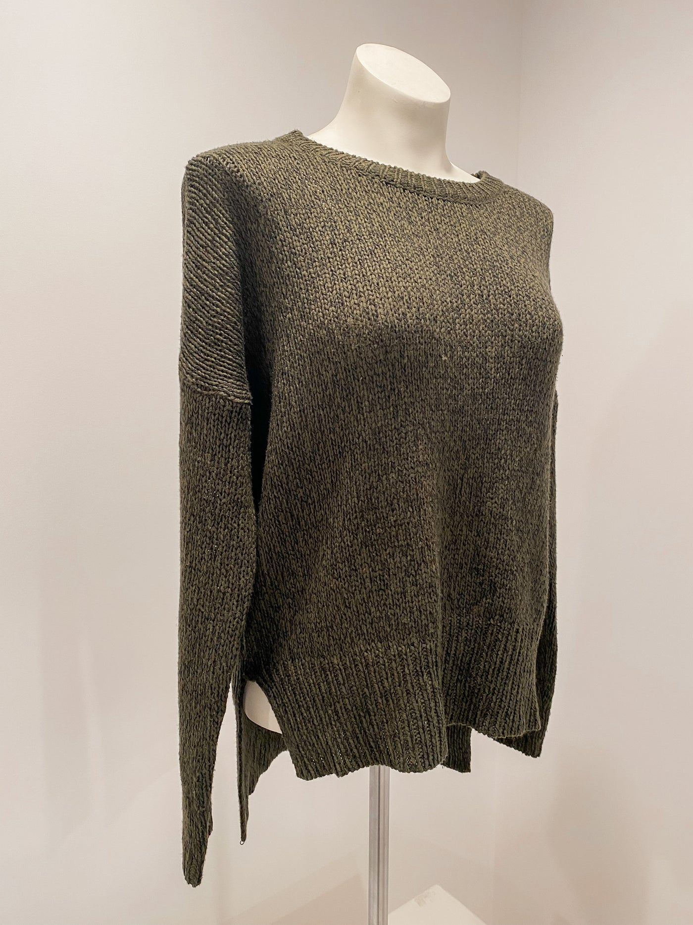 Olive Pullover Sweater