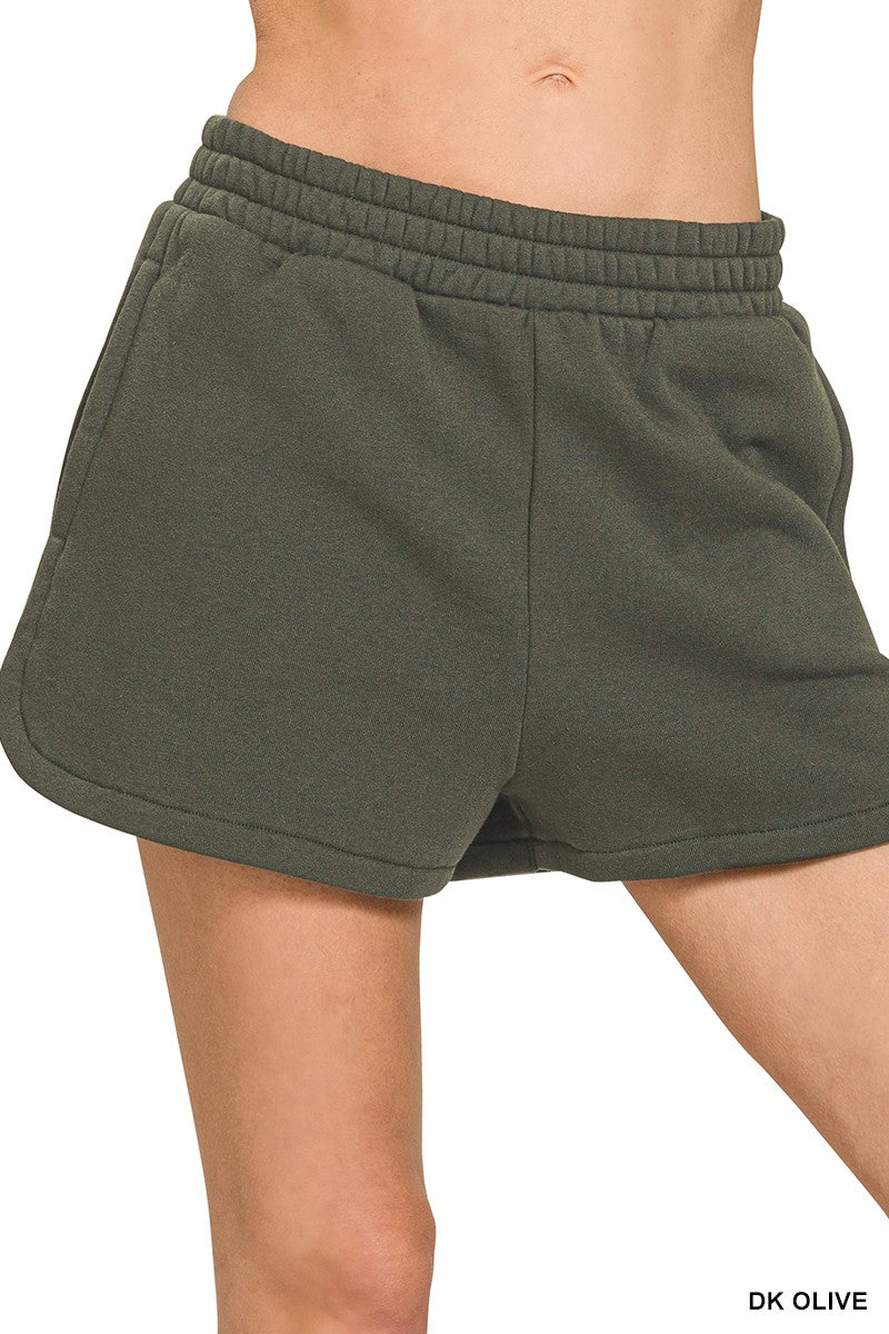 Olive Comfort Shorts