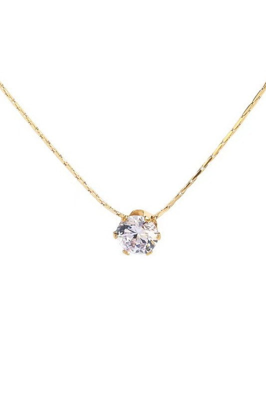 18K Stainless Steel Tarnish Free Classic Necklace