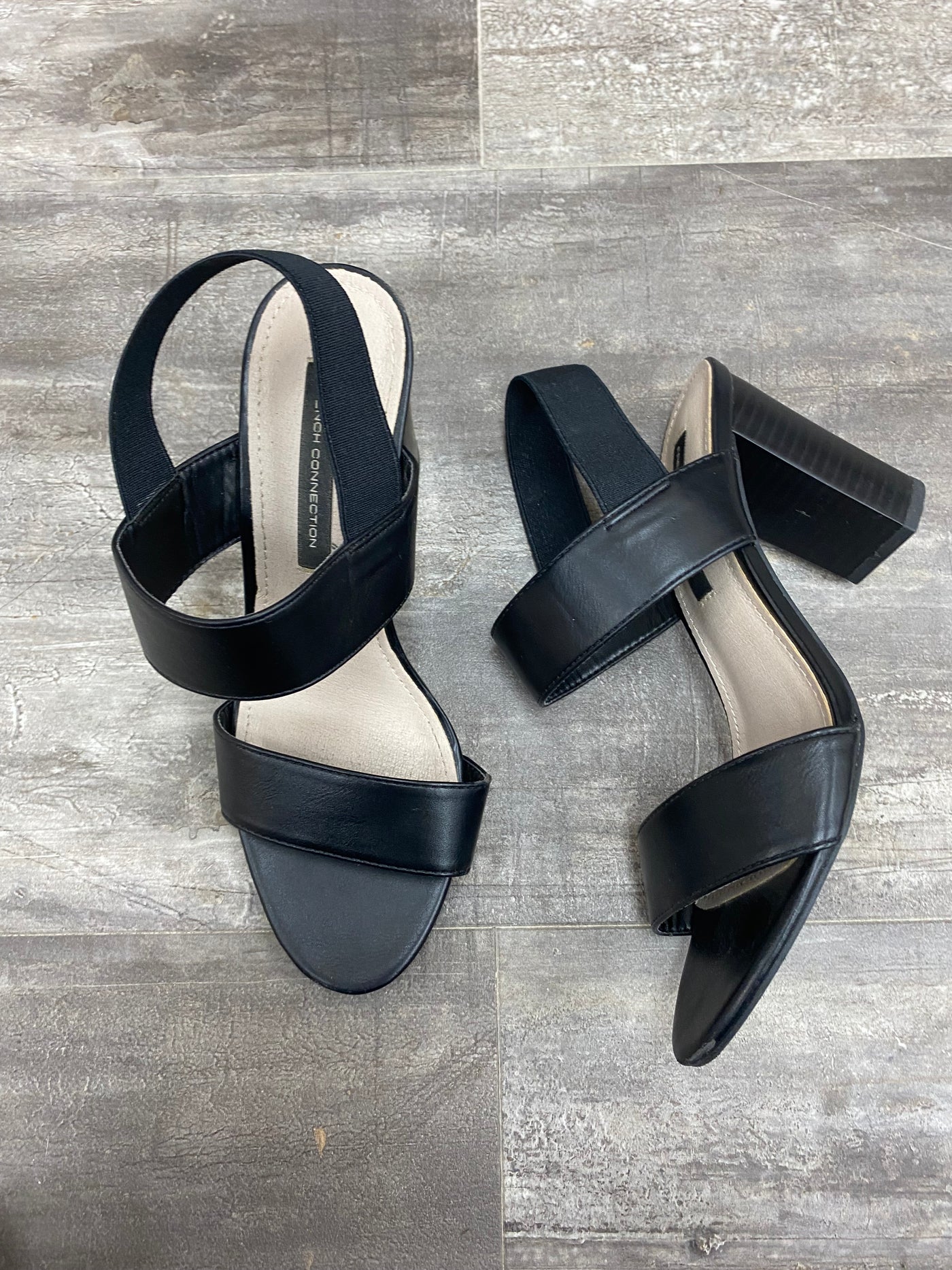 French Connection black (shorter) heels