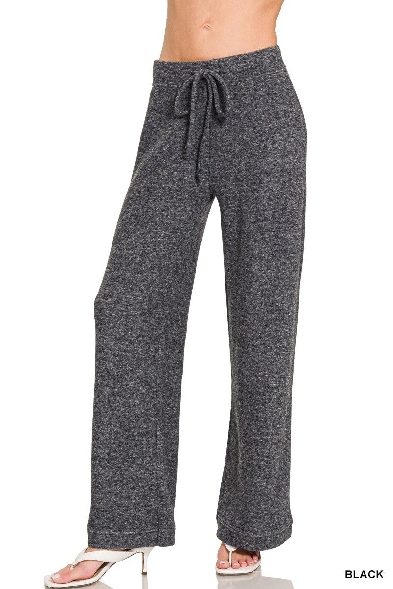 Long Inseam Fleece Lounge Pants