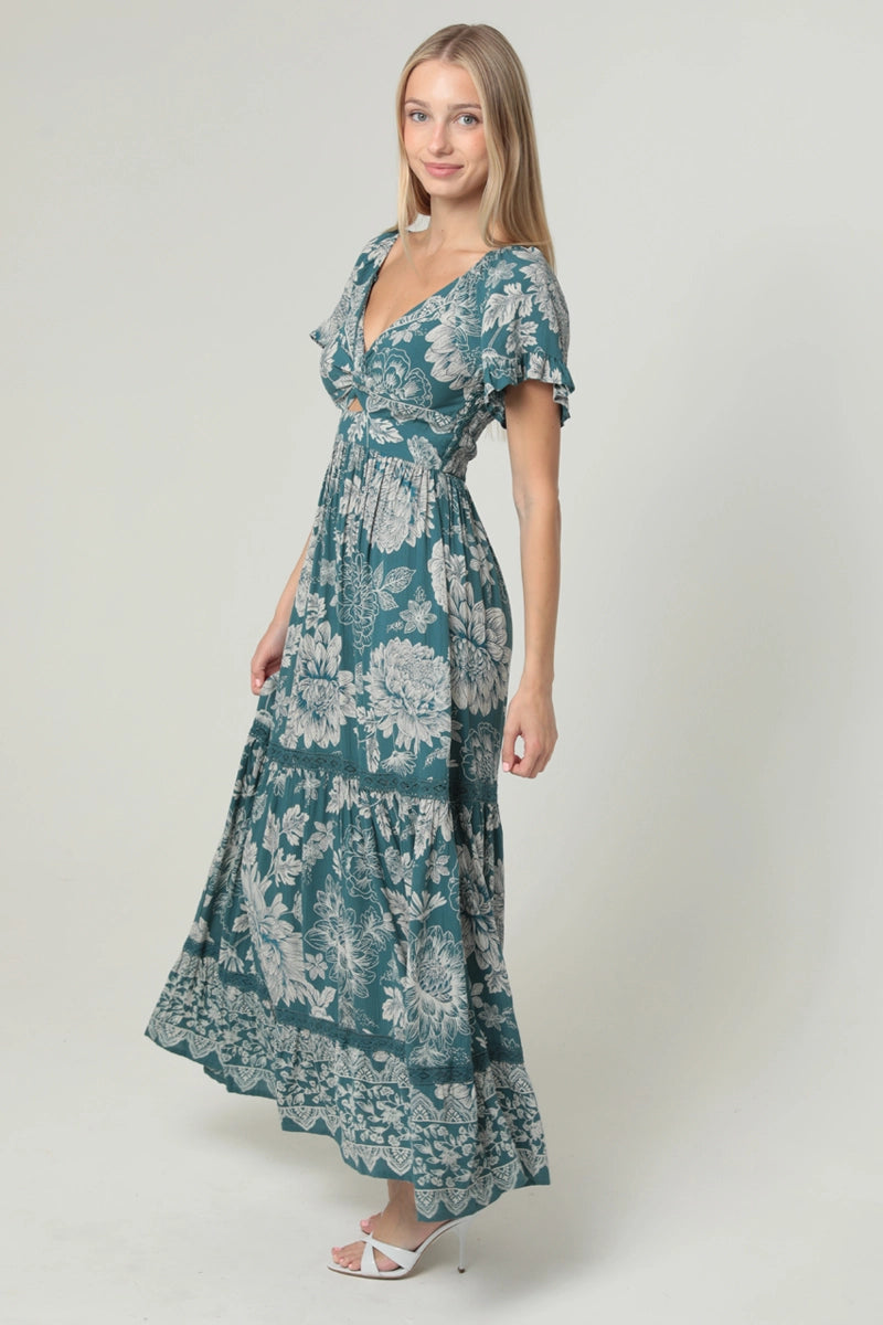 Mermaid Marigold Maxi Dress