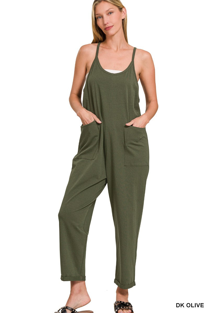 Hot shot tank romper