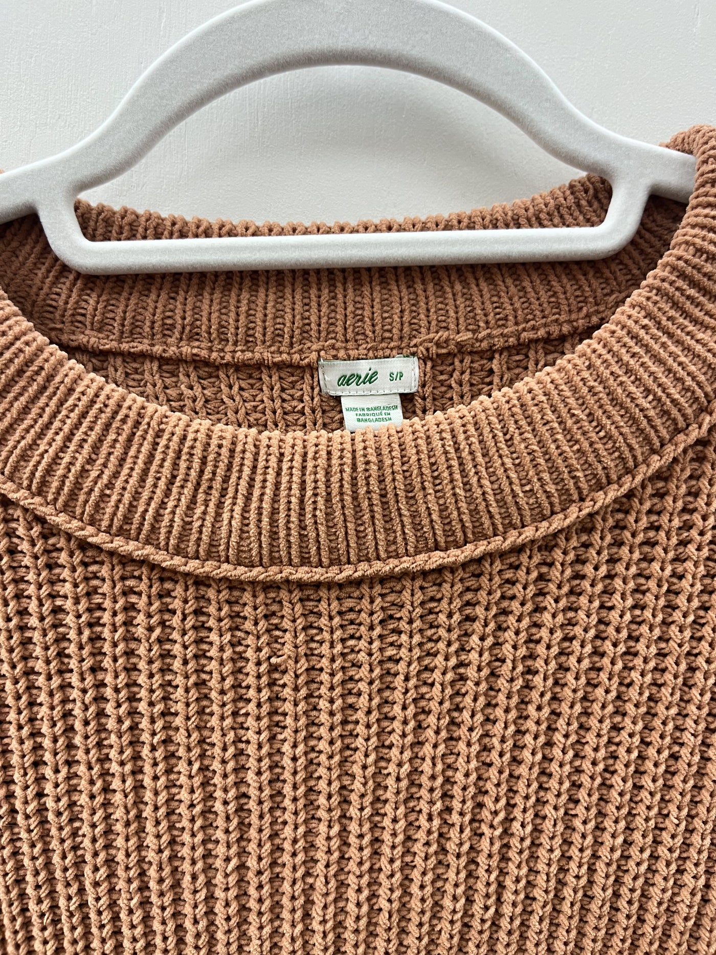 Aerie brown sweater