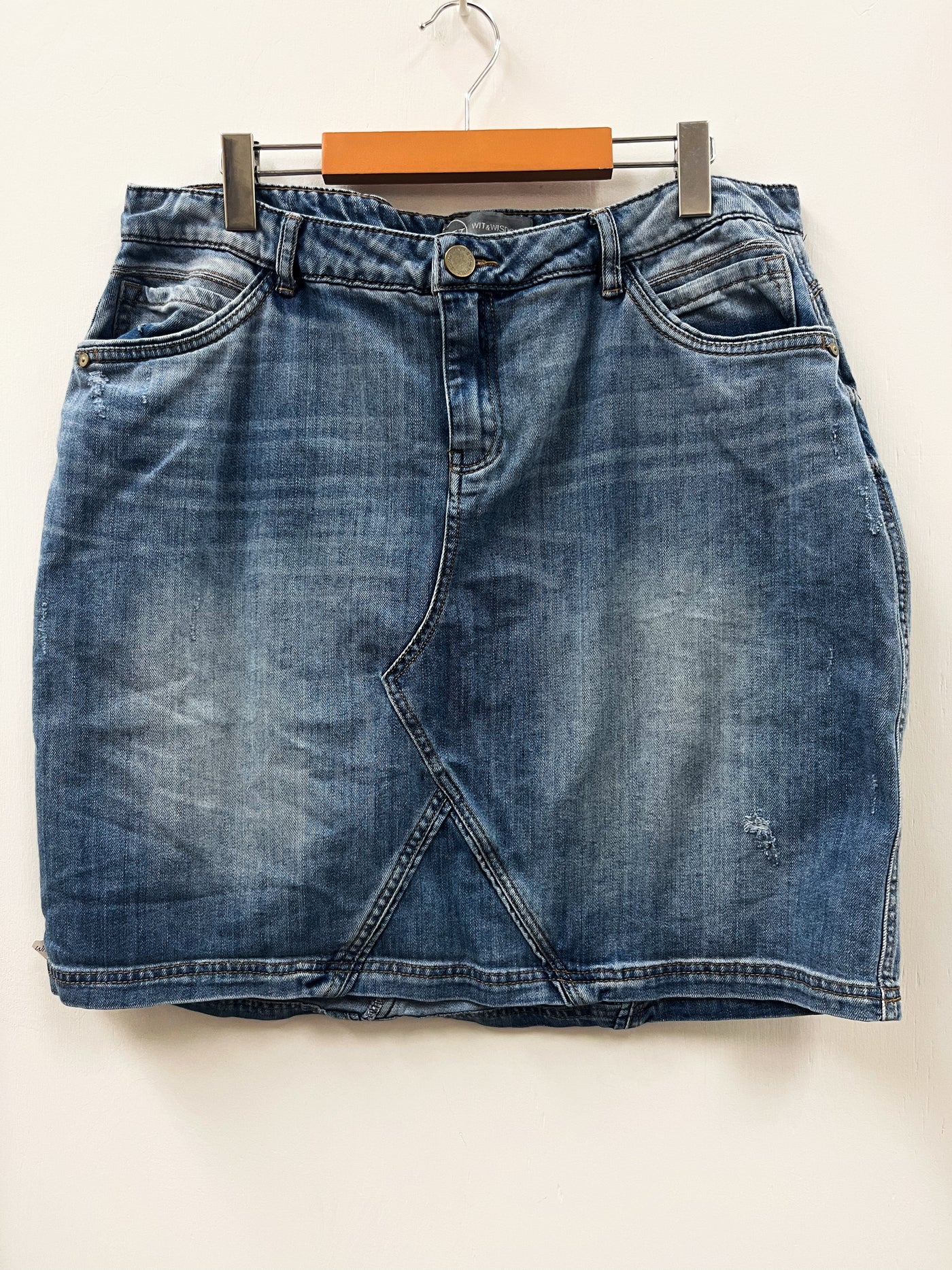 Wit & Wisdom denim skirt