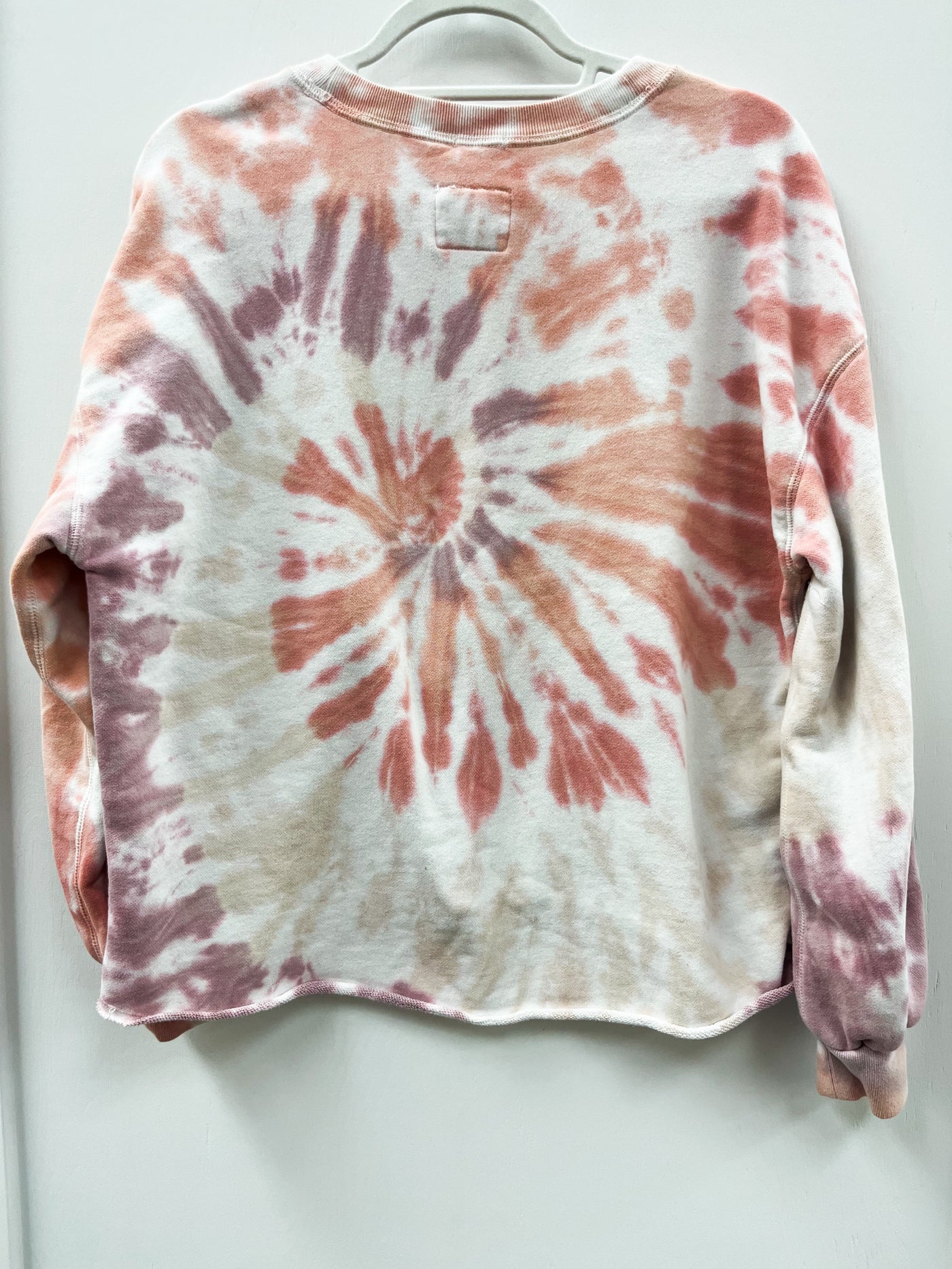 Tie dye crew-neck sweatshirt